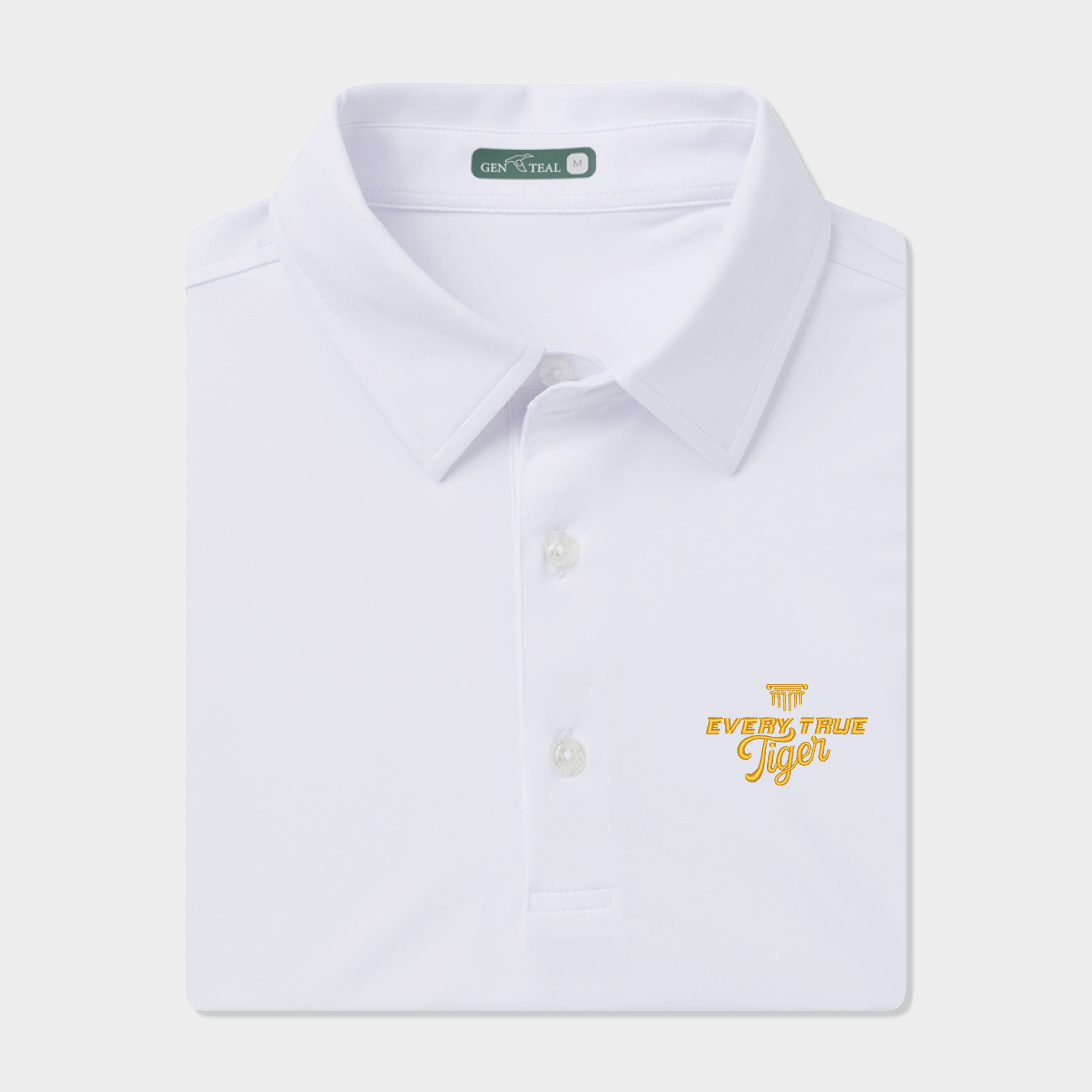 Every True Tiger Solid Performance Polo