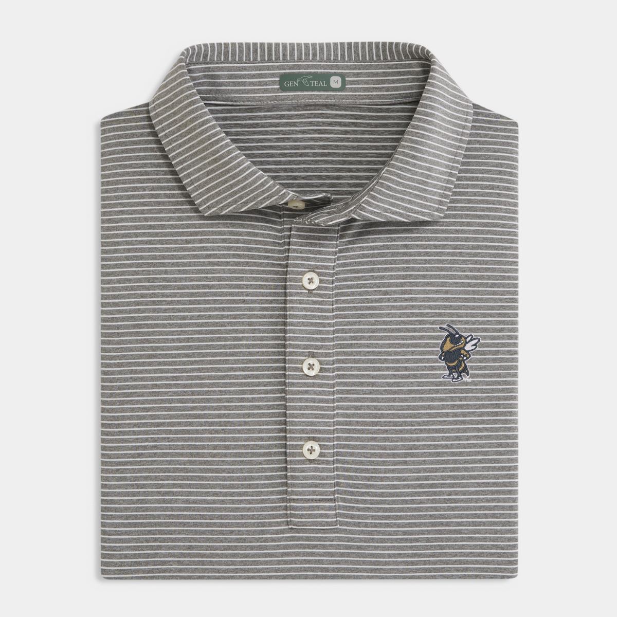 Georgia Tech Standing Buzz Davis Performance Polo