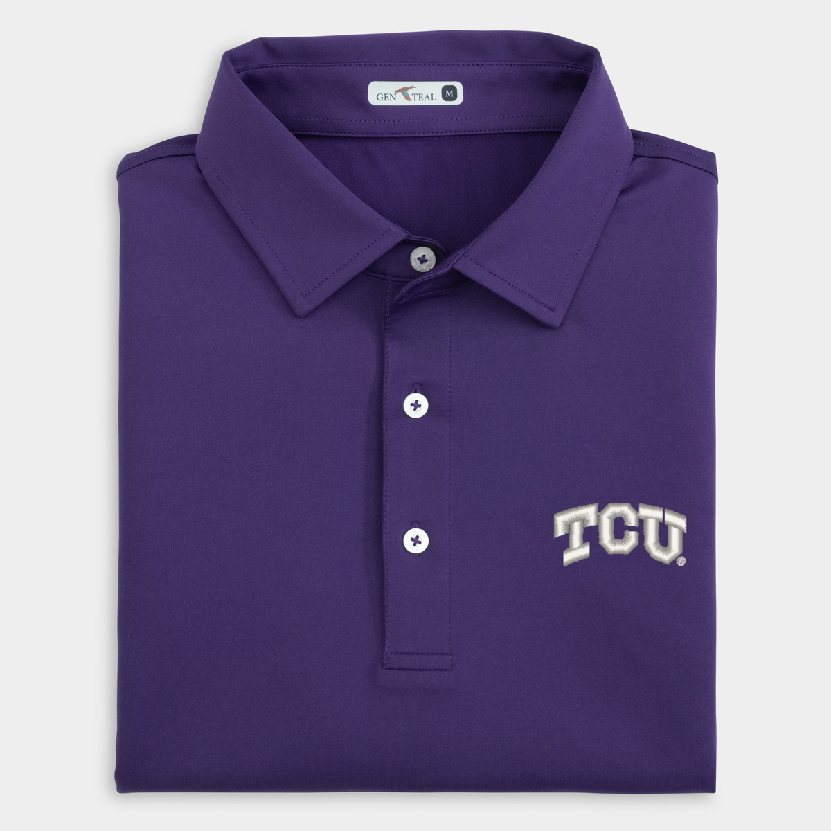 TCU Solid Performance Polo
