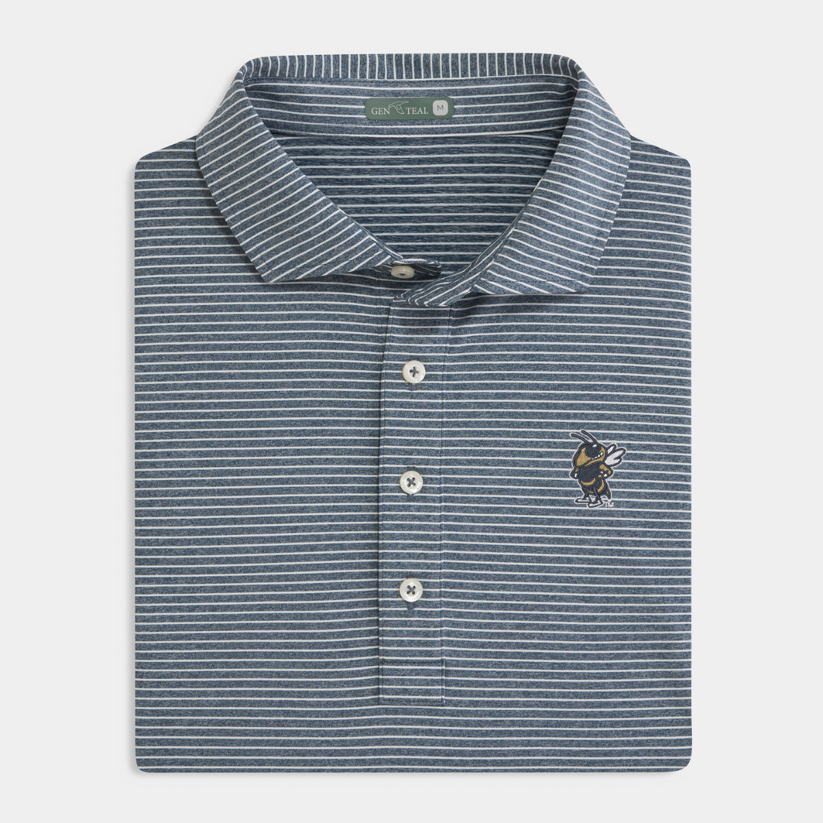 Georgia Tech Standing Buzz Davis Performance Polo