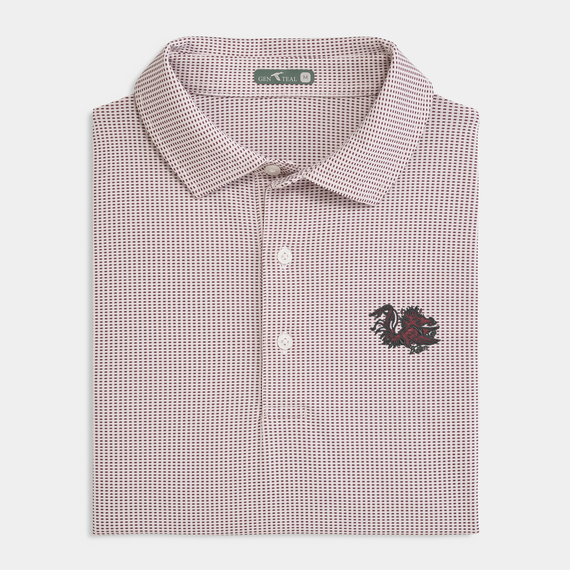 South Carolina Gamecock Jacquard Performance Polo