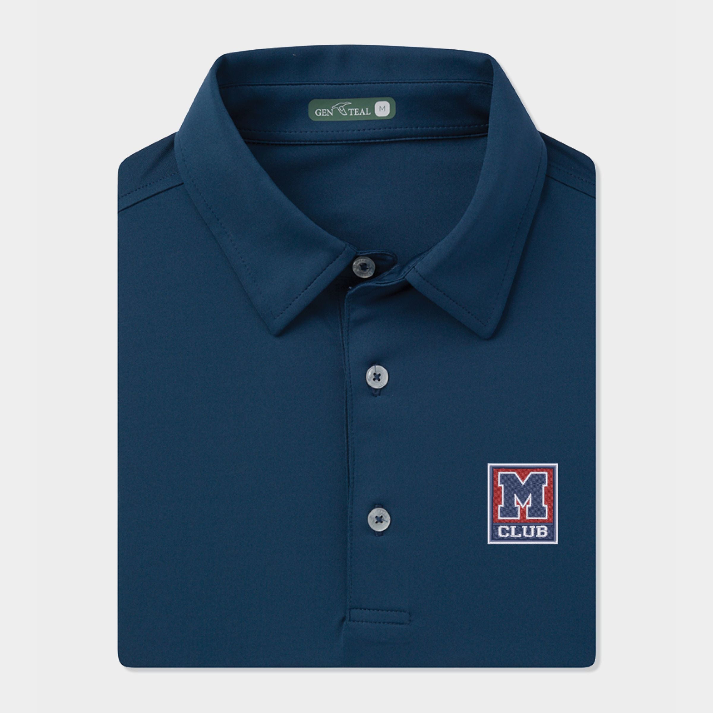 M Club Solid Performance Polo