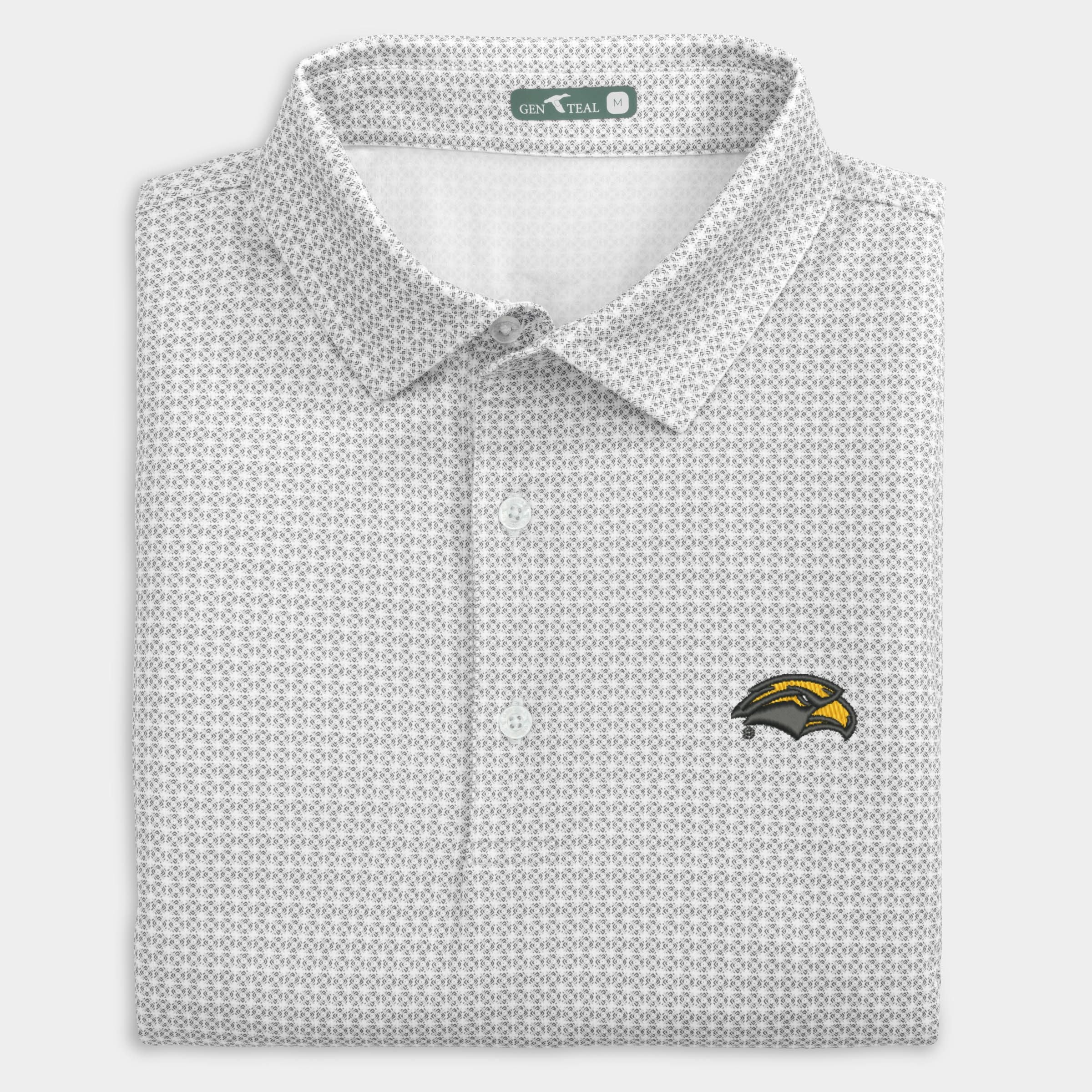 Southern Miss Tile Printed Performance Polo