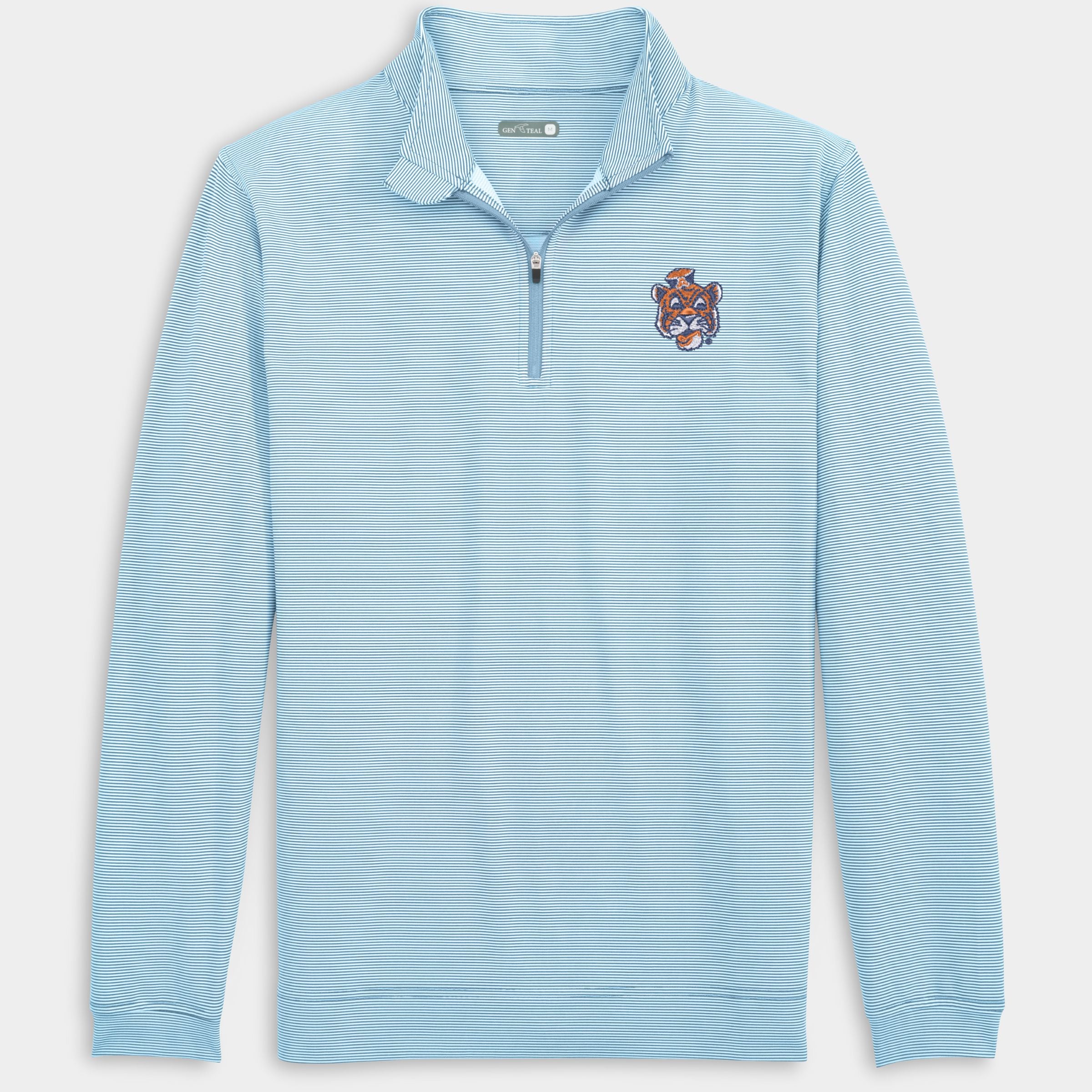Auburn Vault Pinstripe Venture Performance Quarter-Zip