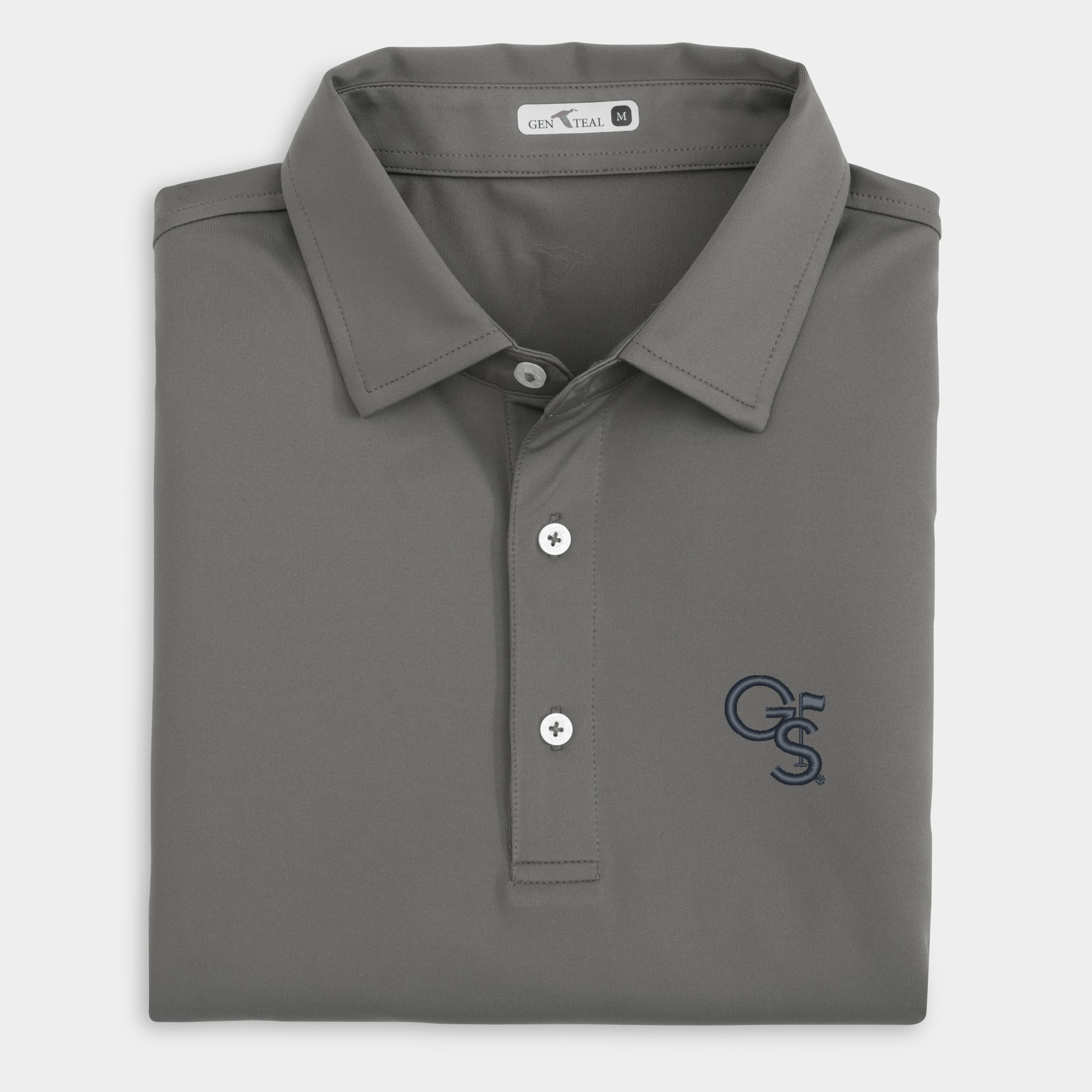 Georgia Southern Flag Solid Performance Polo