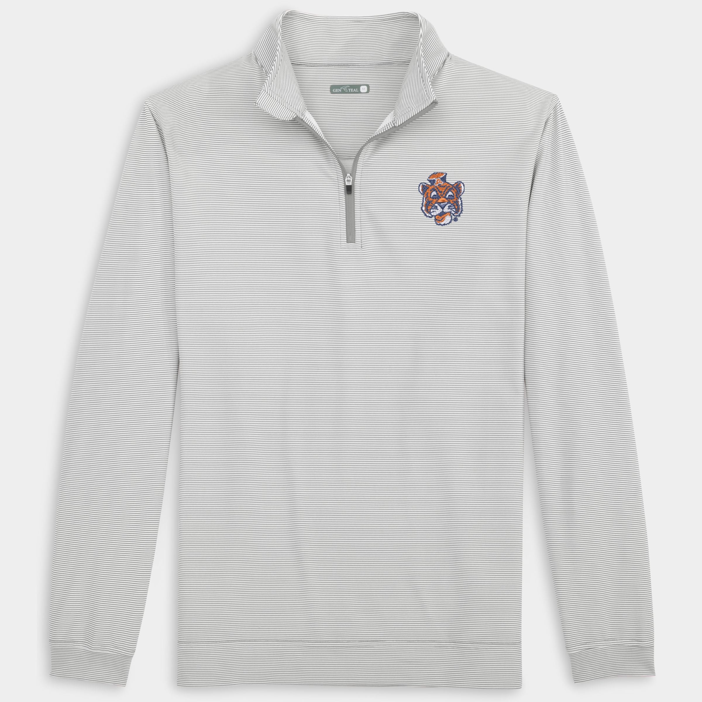 Auburn Vault Pinstripe Venture Performance Quarter-Zip