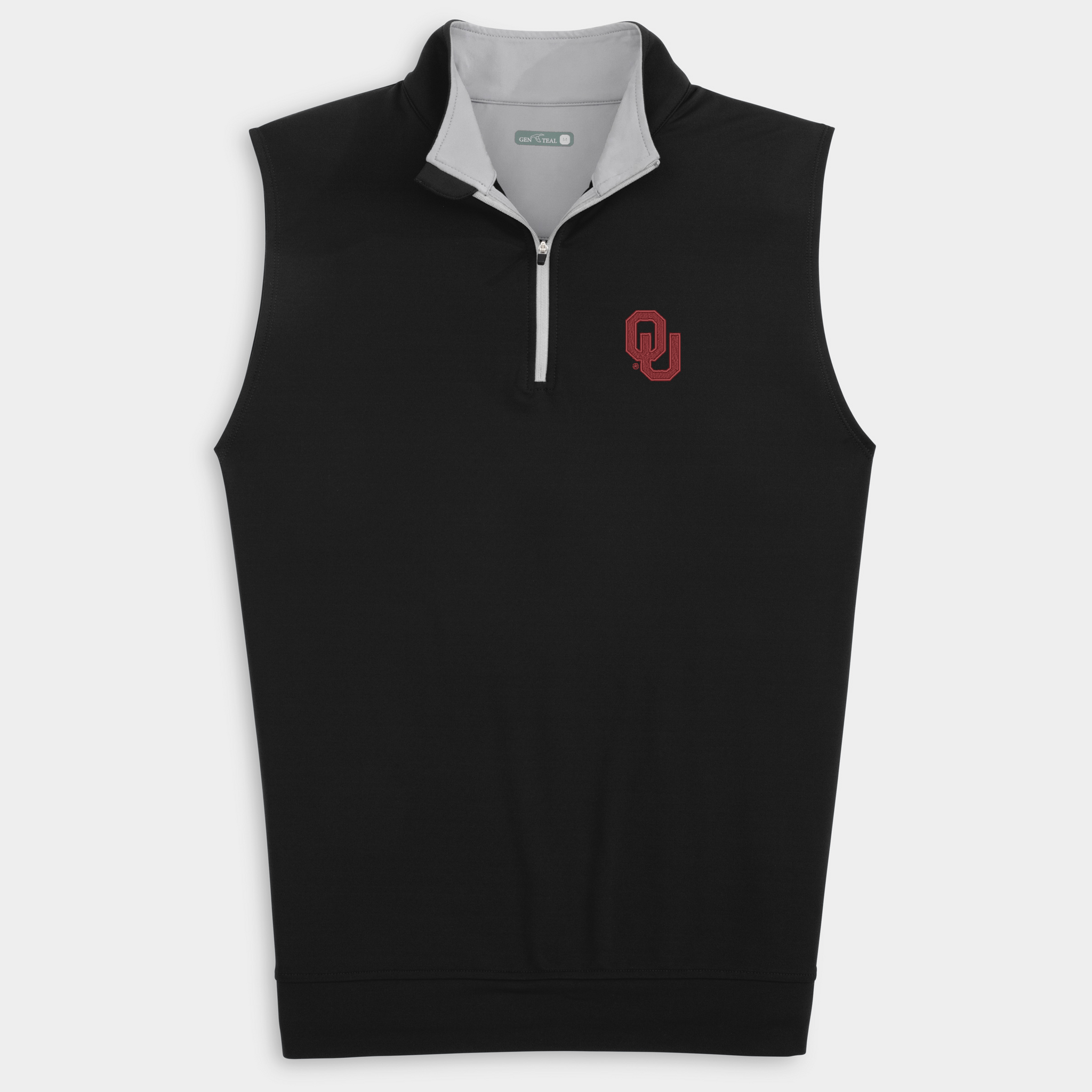 Men's Oklahoma Venture Performance Quarter Zip Vest | GenTeal