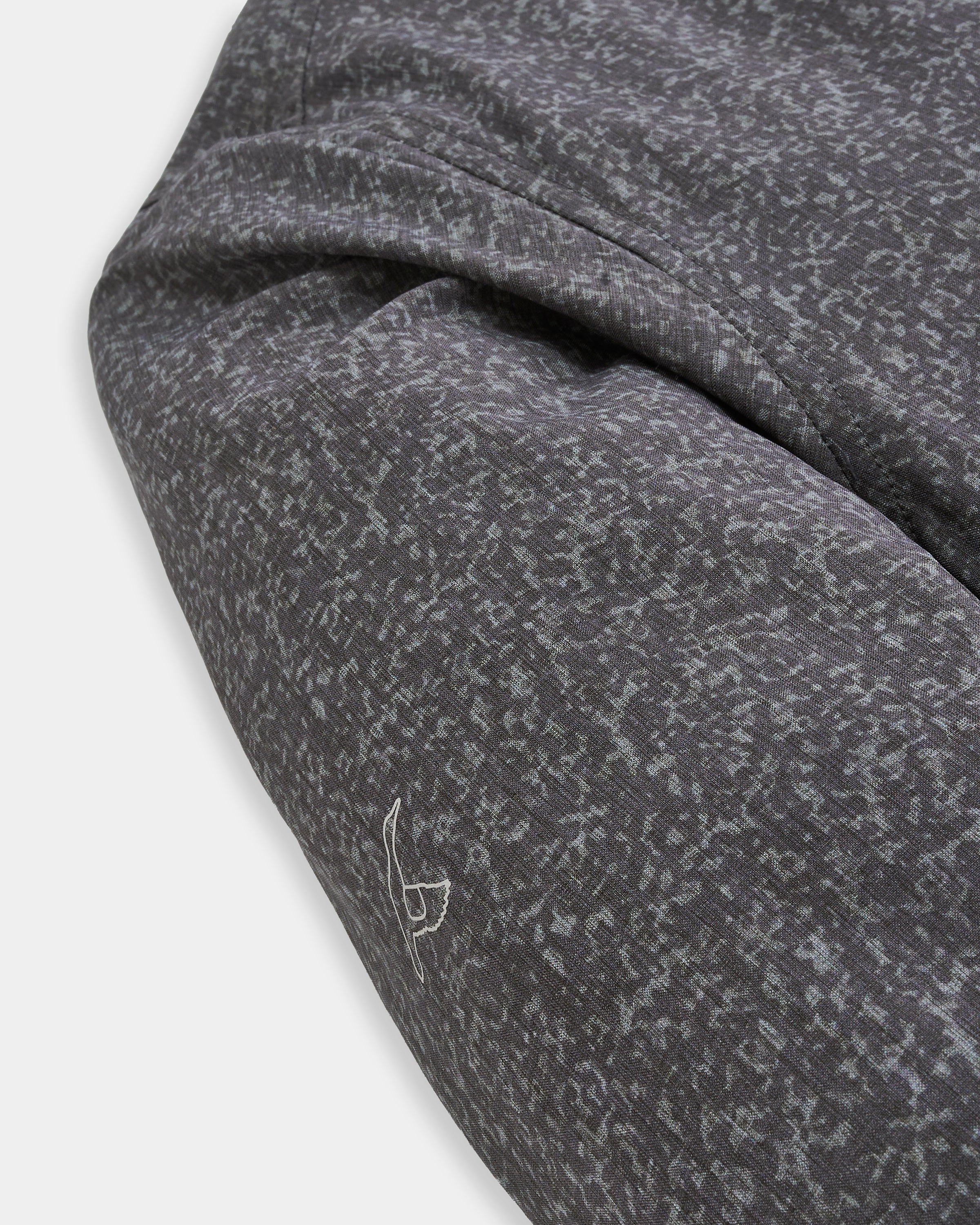 Gray Camo Capetown Half-Zip Shell