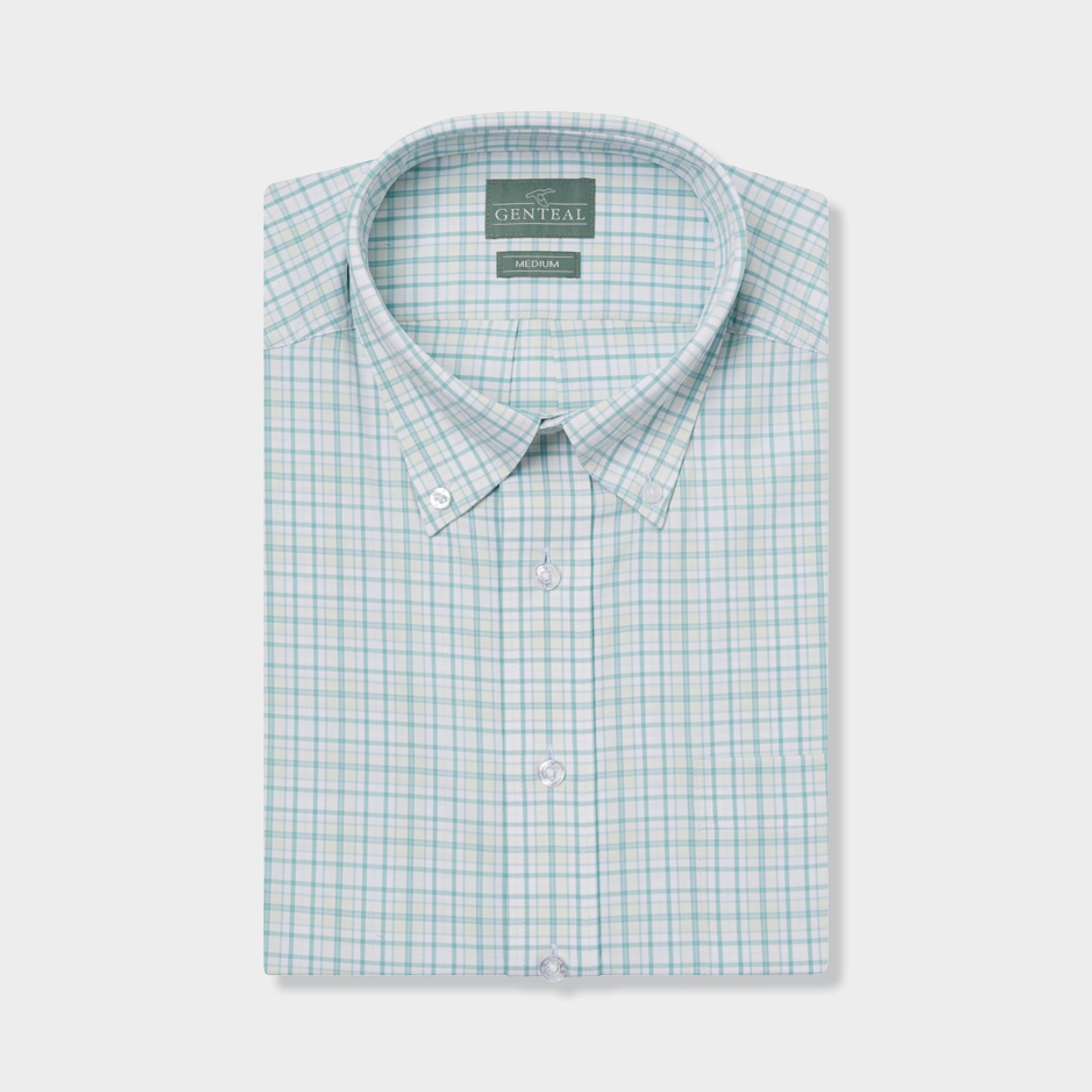 Men's Plaid Button Down Shirt