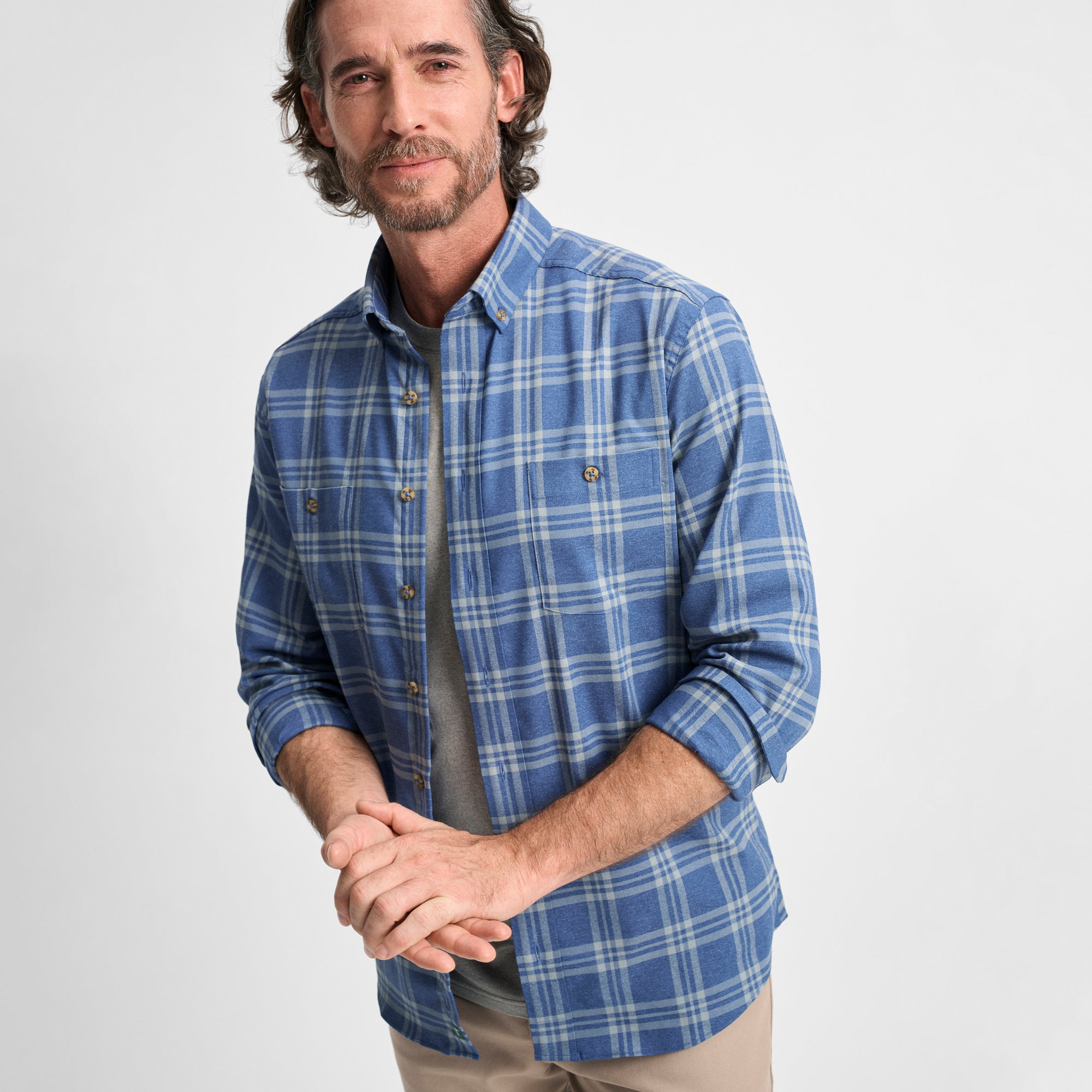 Prescott Untucked Performance Flannel