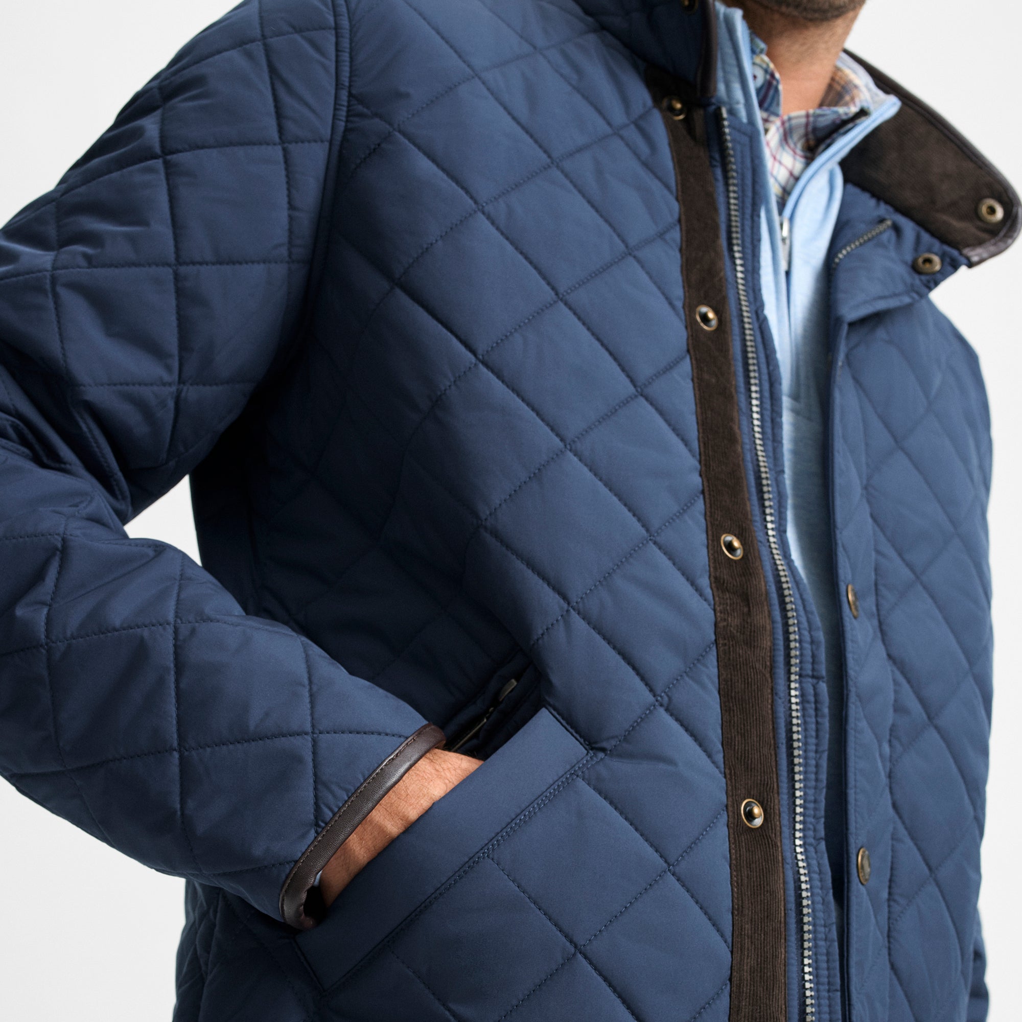 Pecan Northpoint Quilted Coat