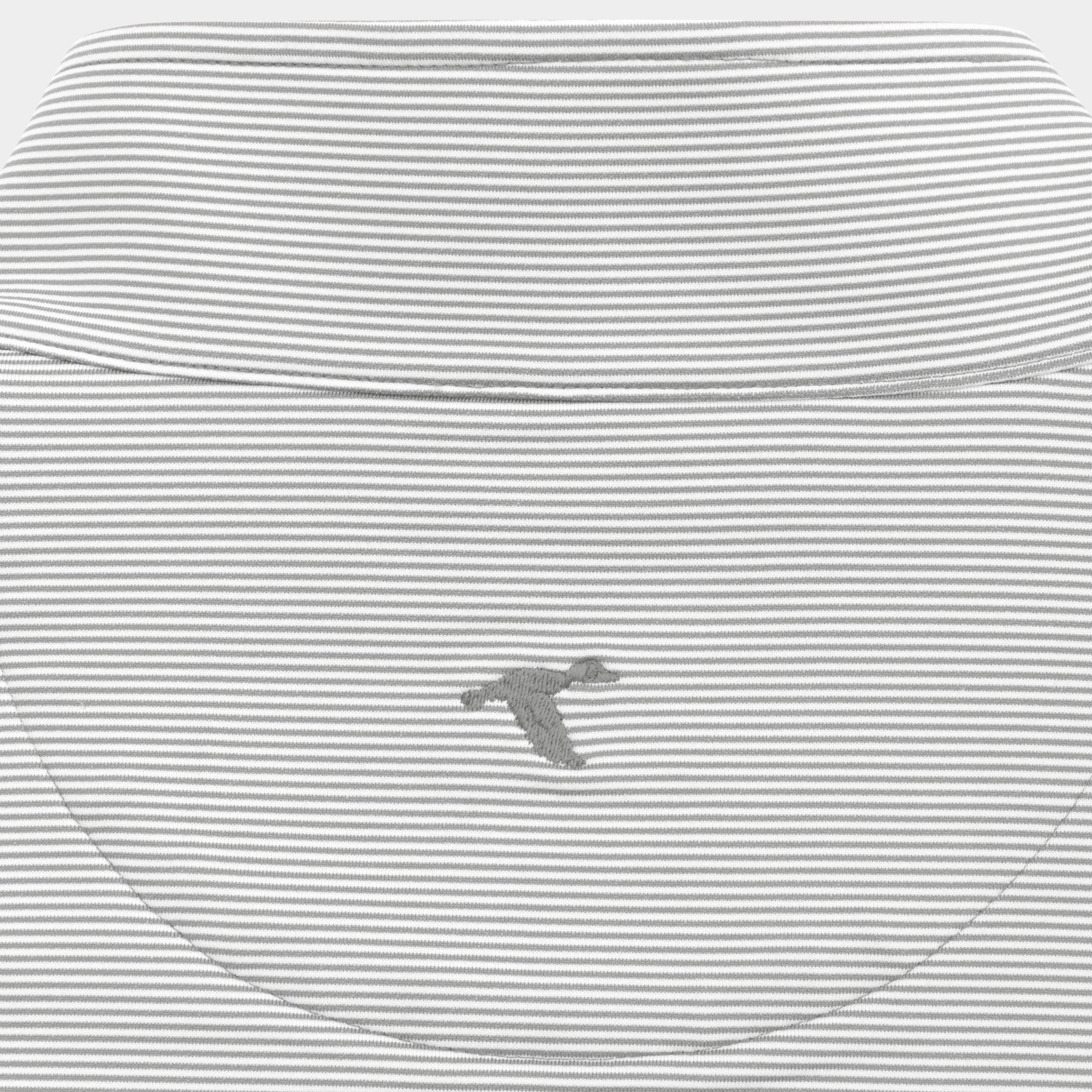 Sunday Ole Miss Pinstripe Venture Performance Quarter-Zip-GenTeal Apparel