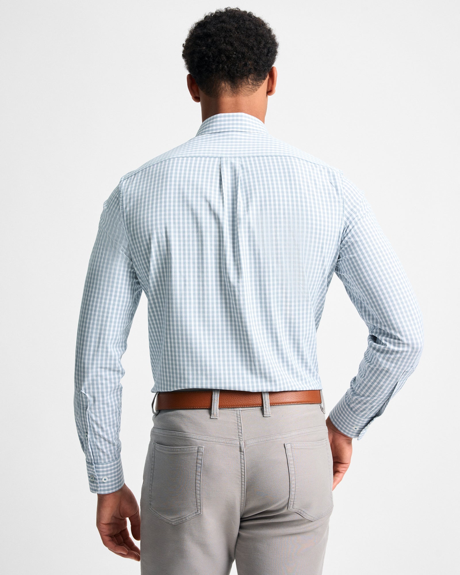 Spread Collar Performance Sport Shirt