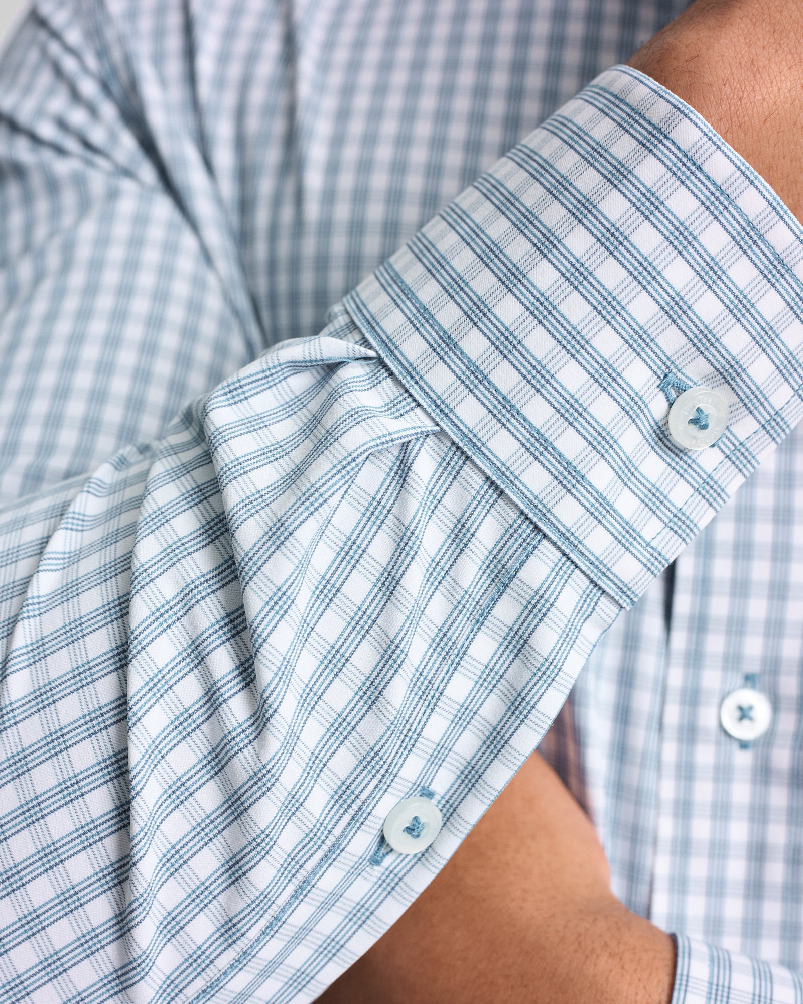 Spread Collar Performance Sport Shirt