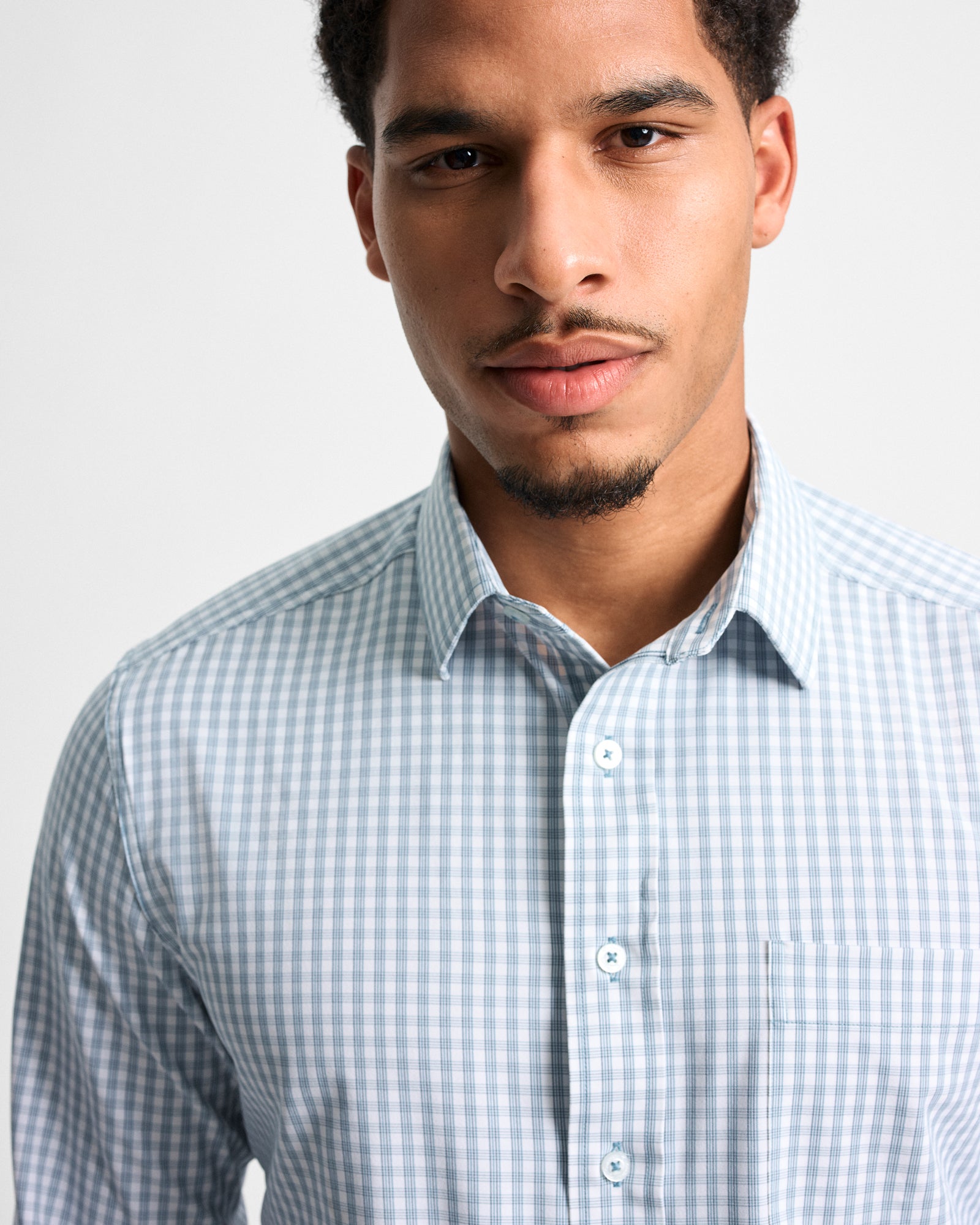 Spread Collar Performance Sport Shirt