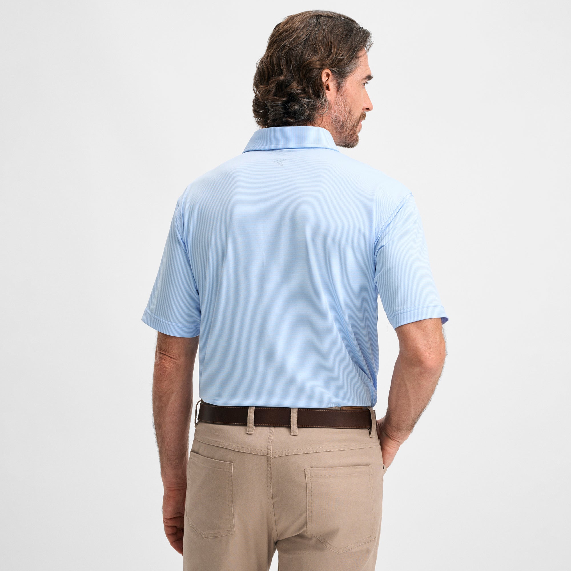 Ole Miss SIP Pinstripe Performance Polo