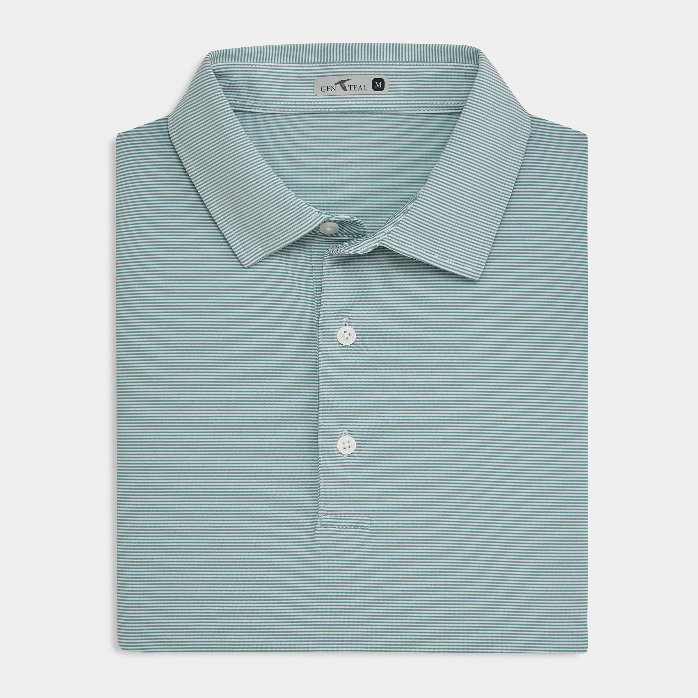 Club Pinstripe Performance Polo