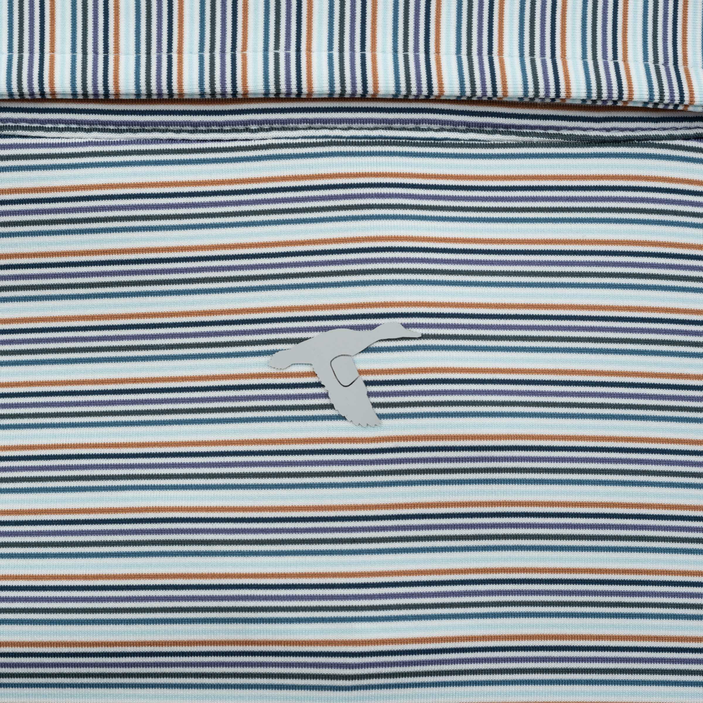 Multipinstripe Performance Polo