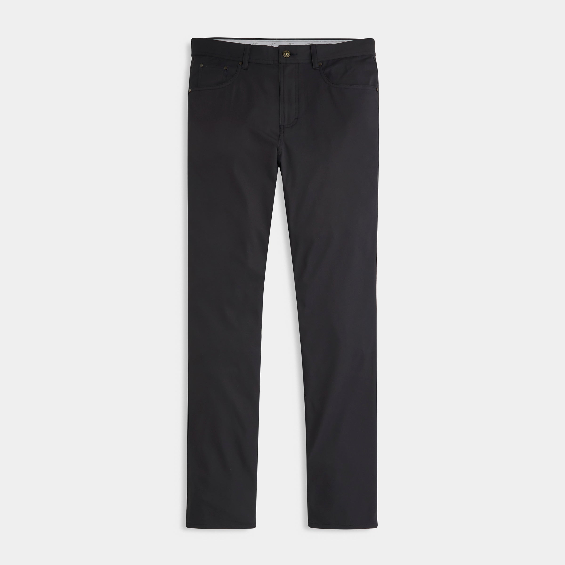 Black Clubhouse Stretch Five-Pocket Pant