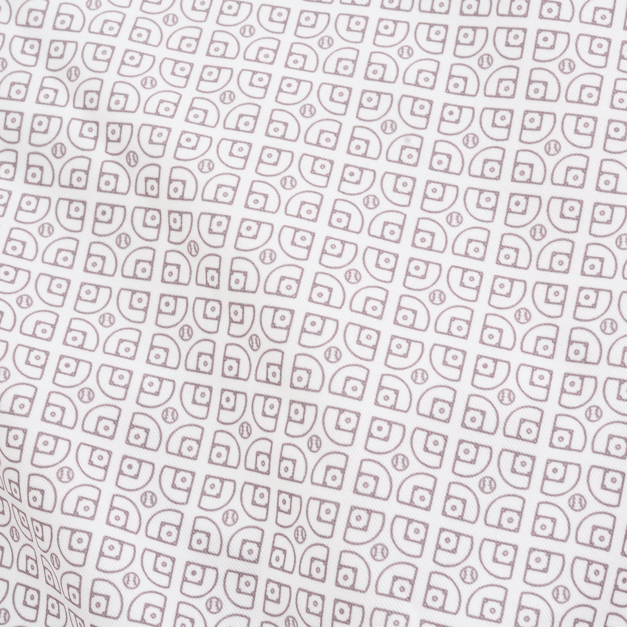 Diamonds Printed Performance Polo