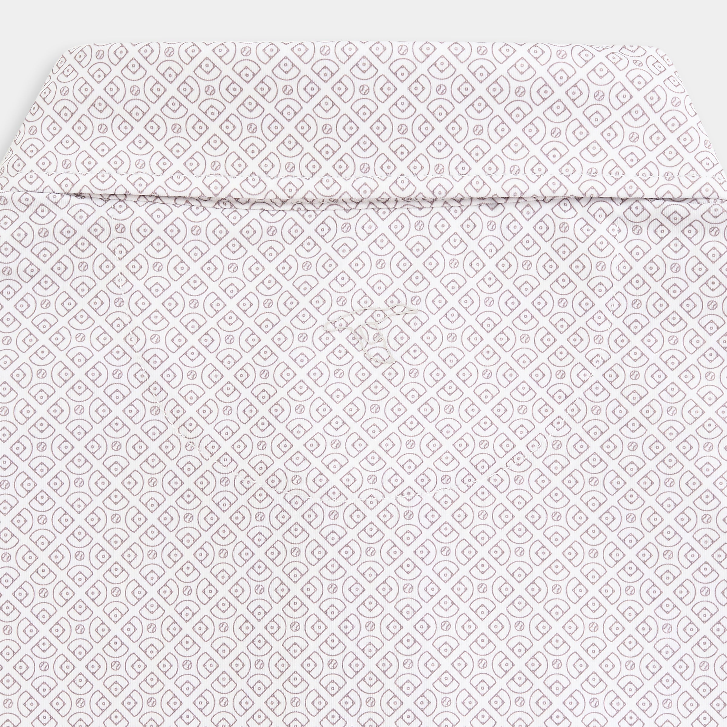 Diamonds Printed Performance Polo