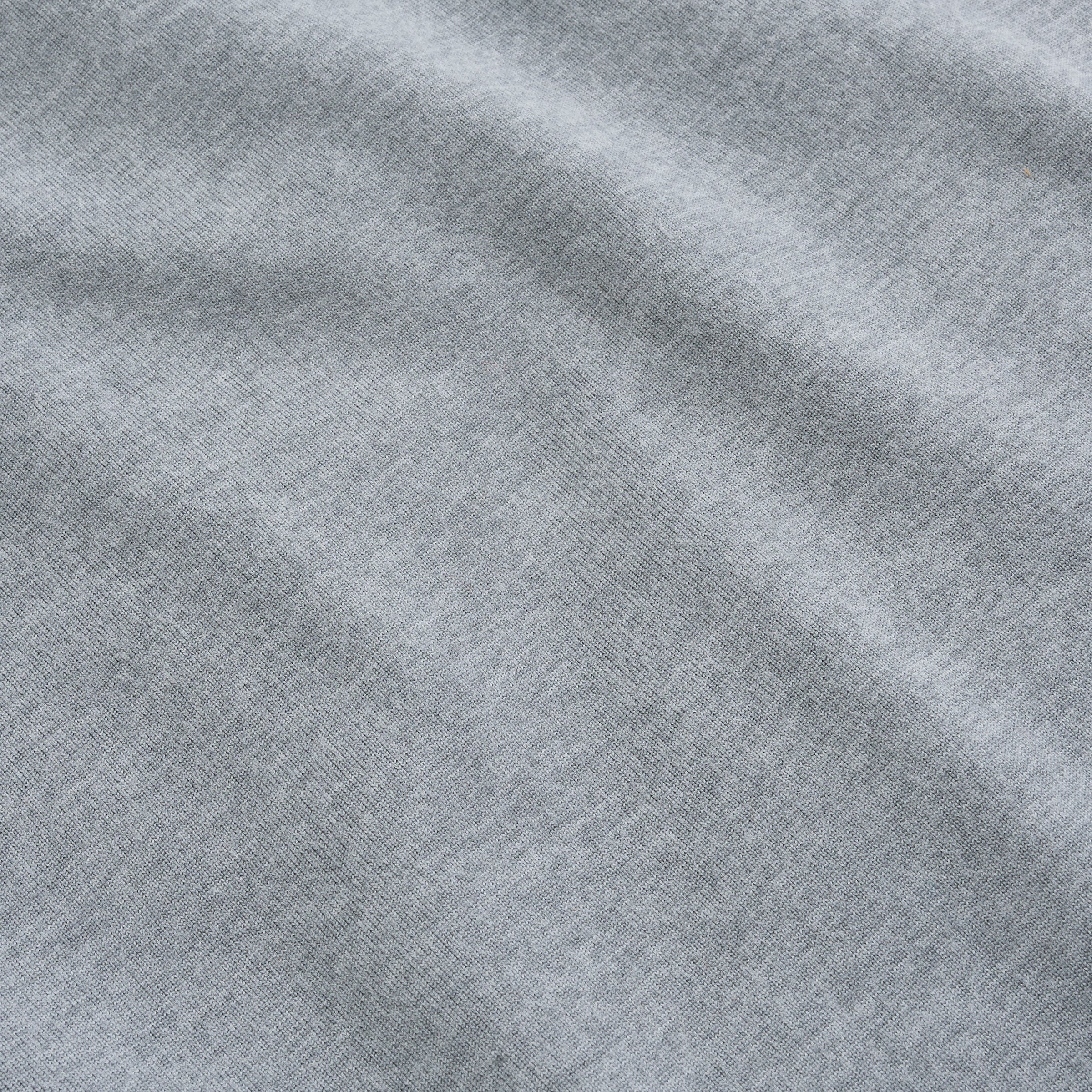 Ash Gray Wander Long Sleeve Polo