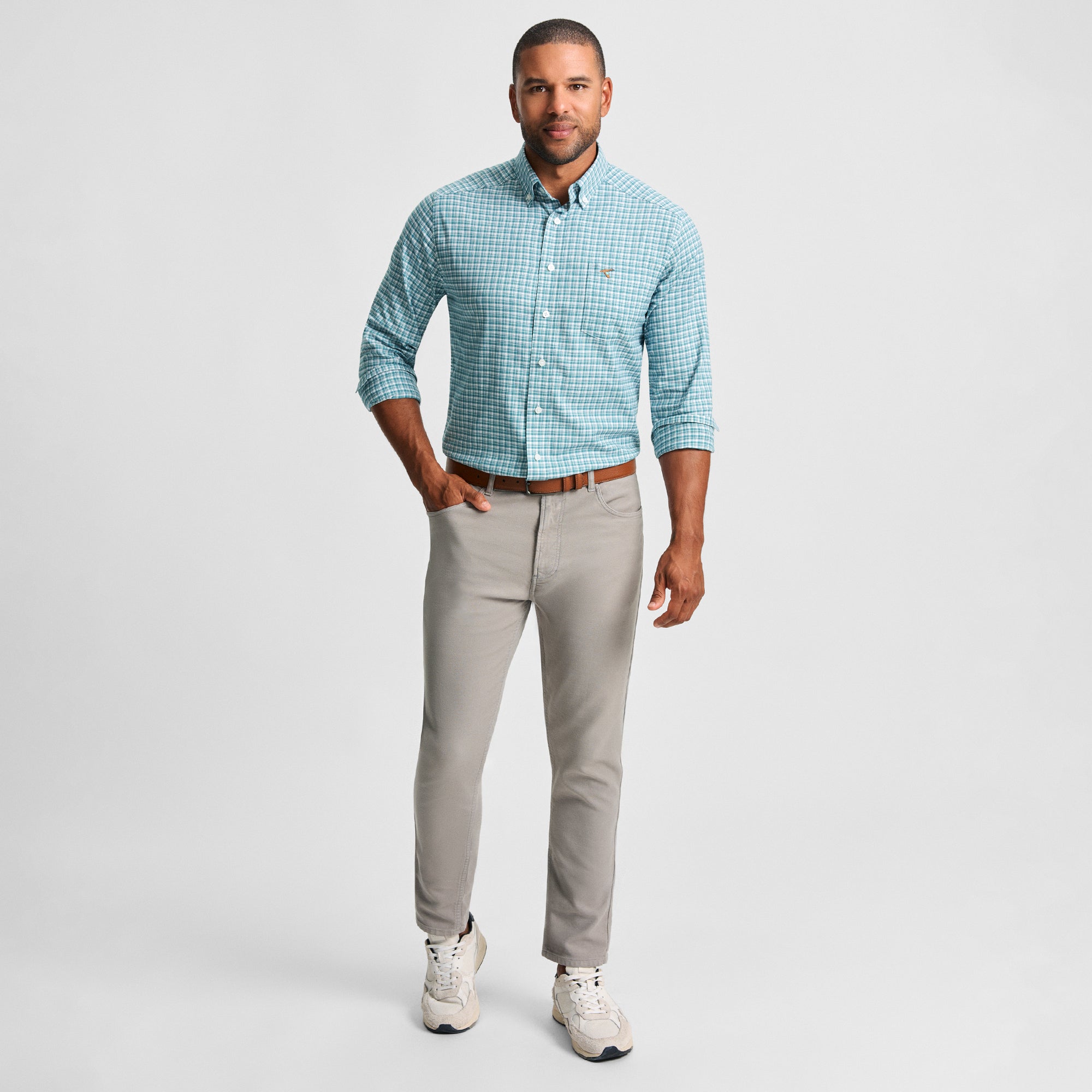 Breneman Cotton Blend Sport Shirt