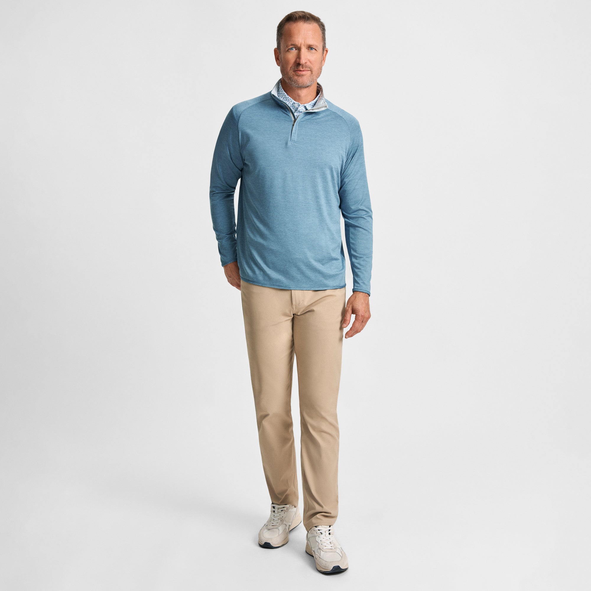 Navy Claiborne Quarter-Zip