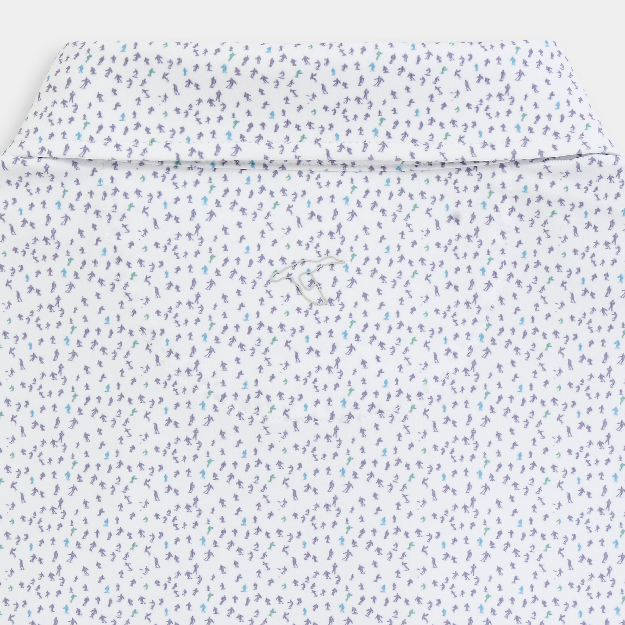 Snow Sprint Printed Performance Polo