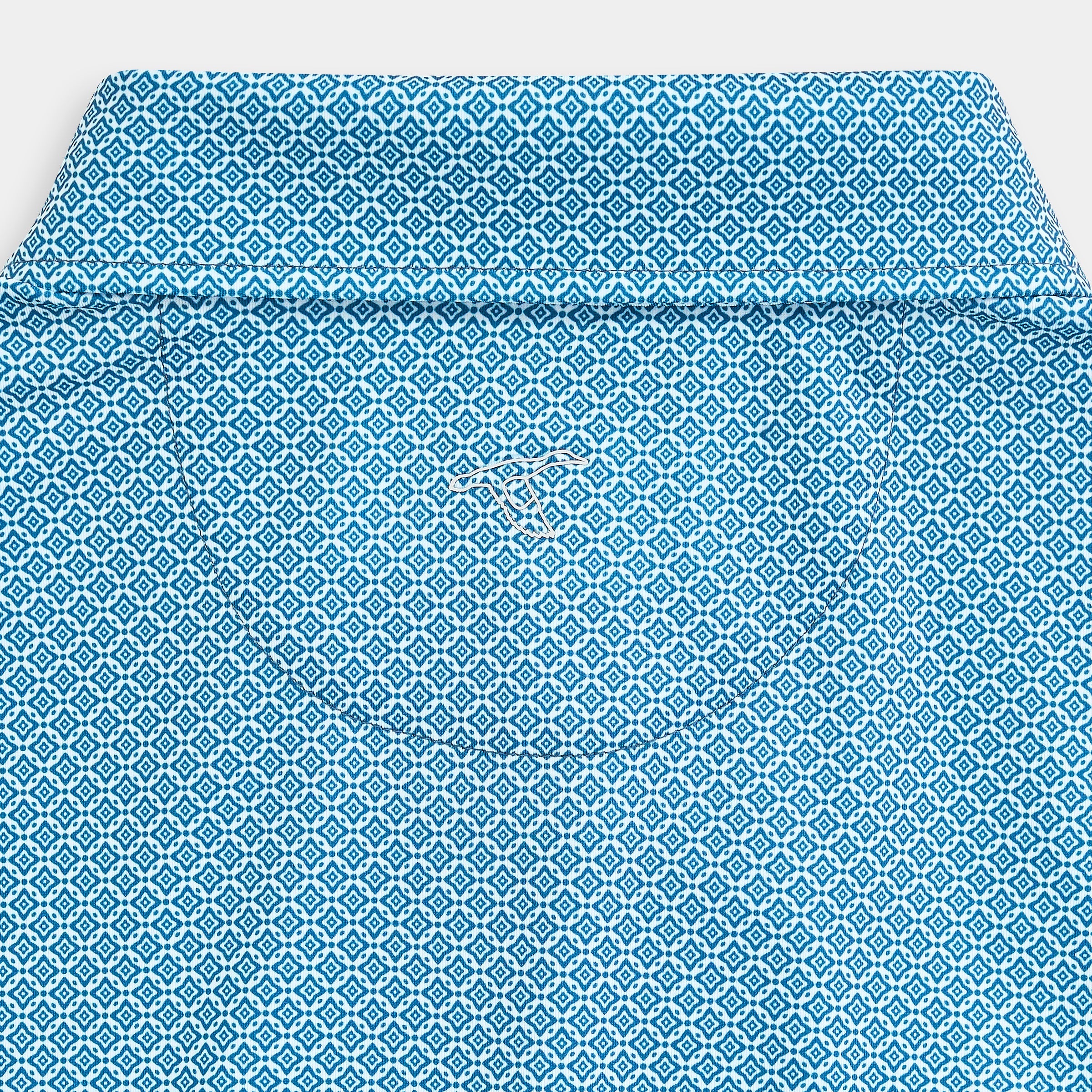 Ole Miss SIP Diamond Lattice Printed Performance Polo