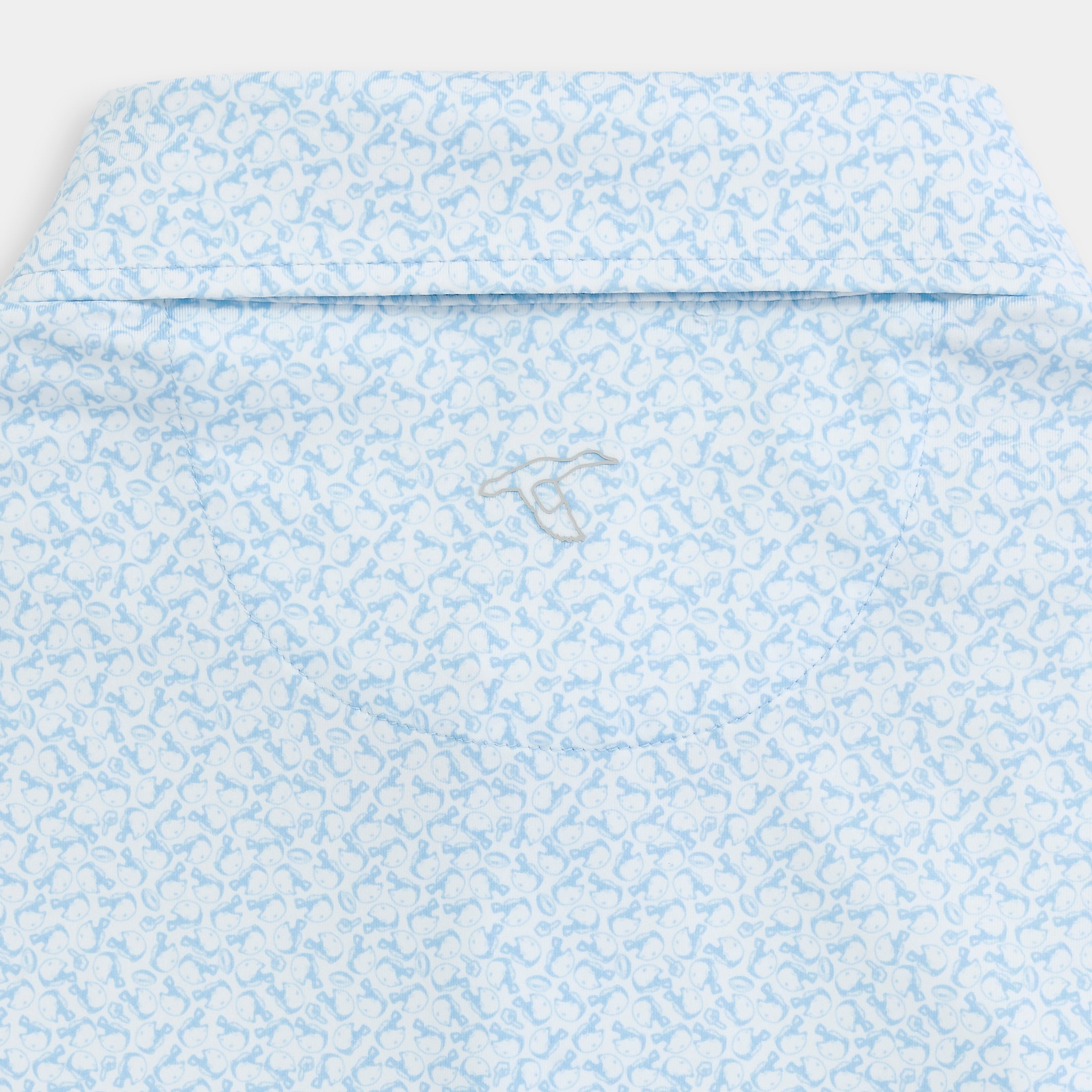 Grove Collective Helmet Havoc Printed Performance Polo