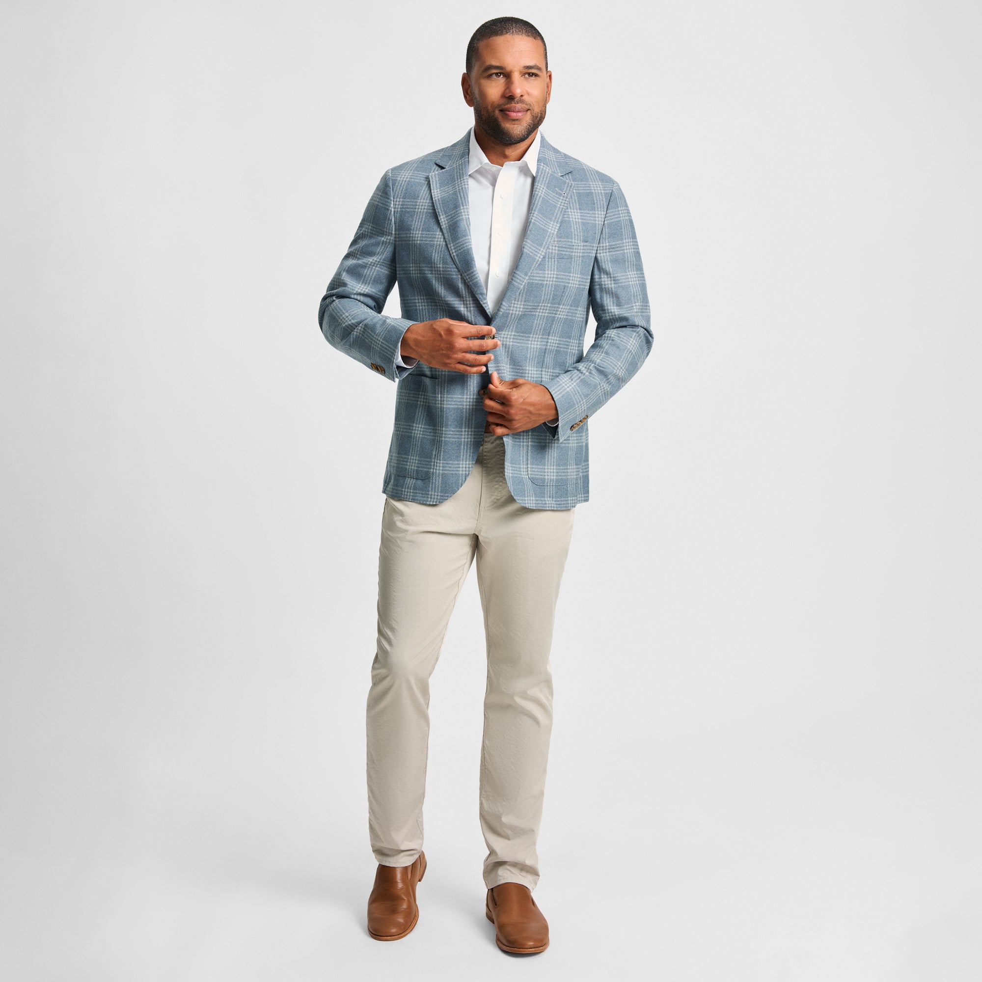 Cornflower Sport Coat | GenTeal Men's Apparel Long / 42