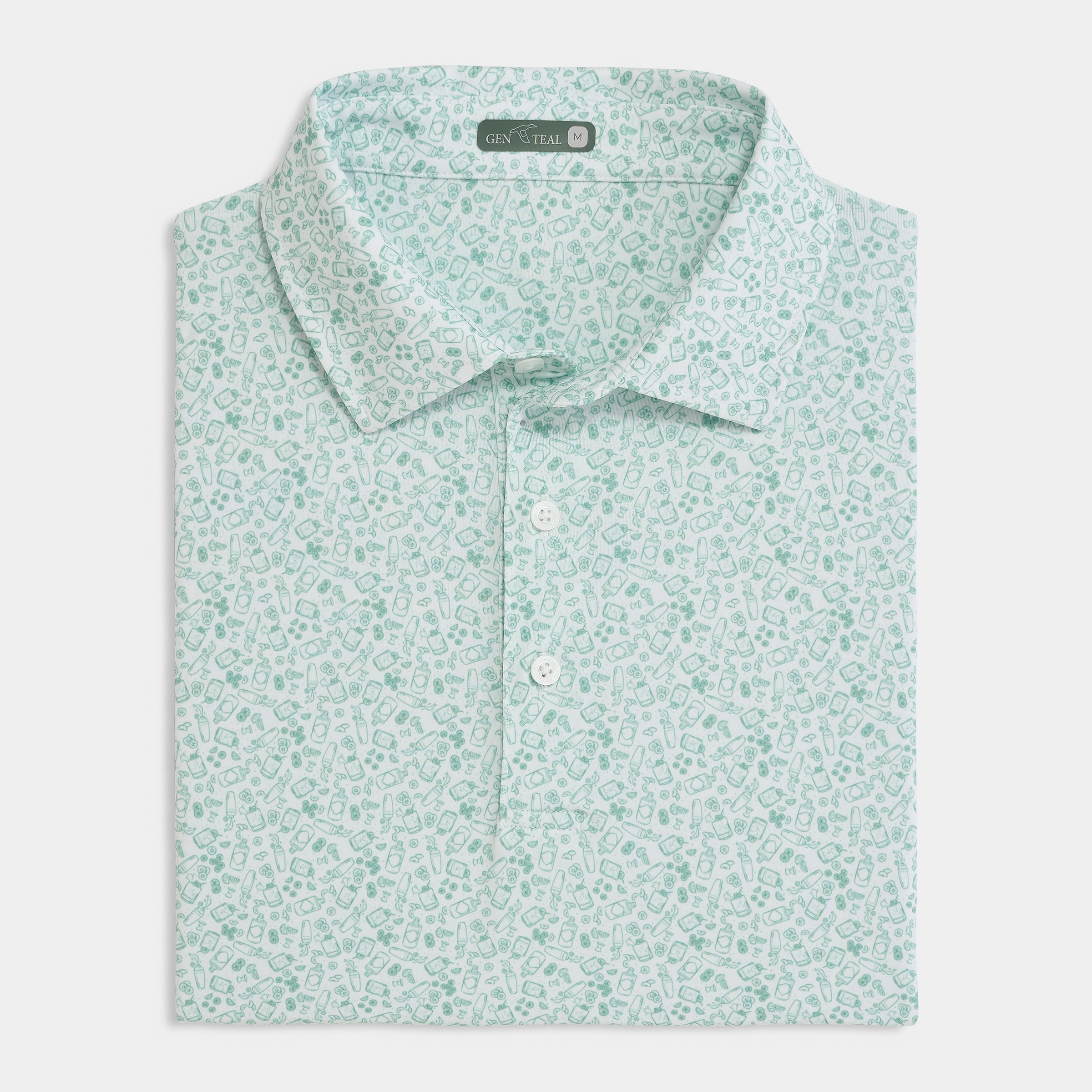 Gimlet Printed Performance Polo
