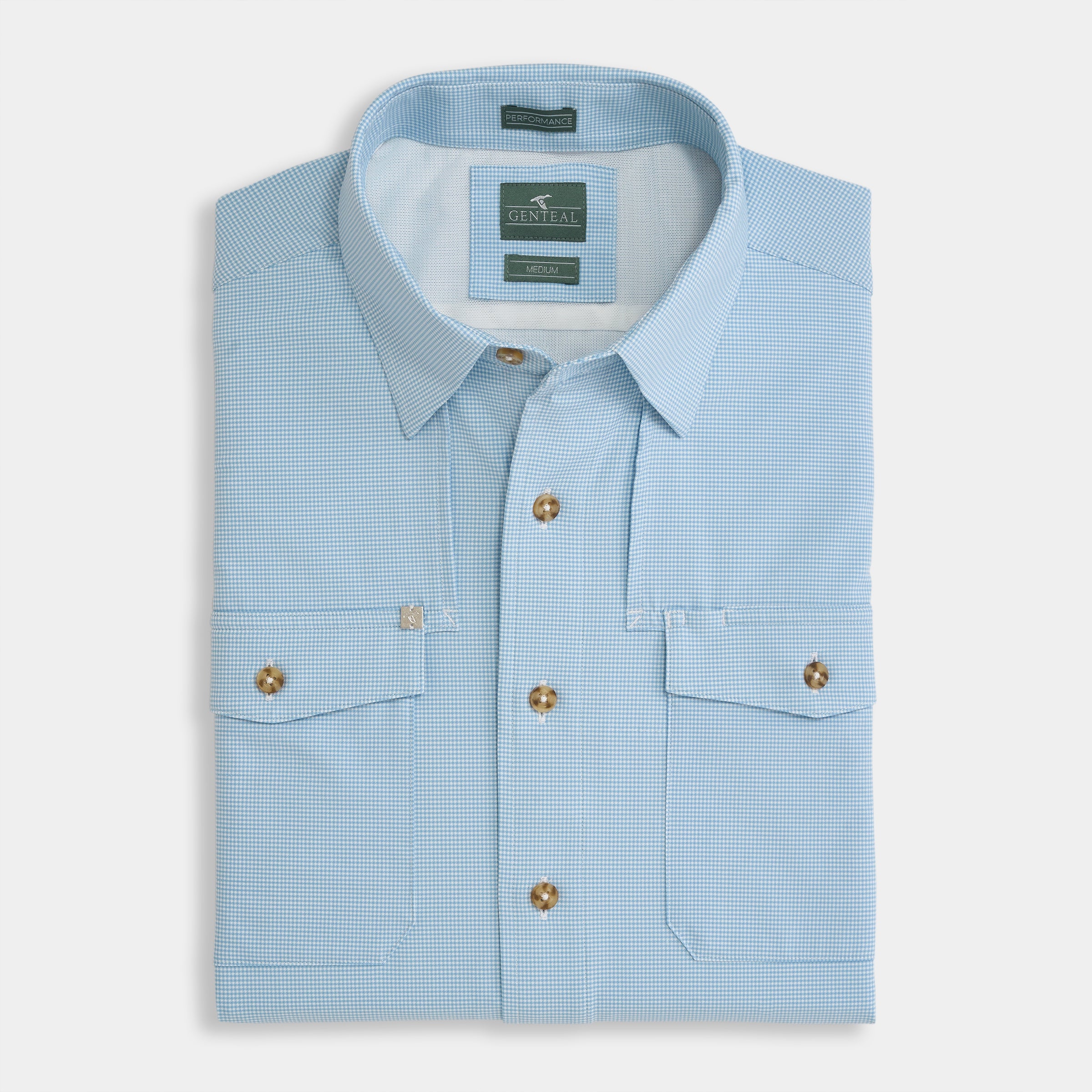 Sky Blue Dean Vented Shirt