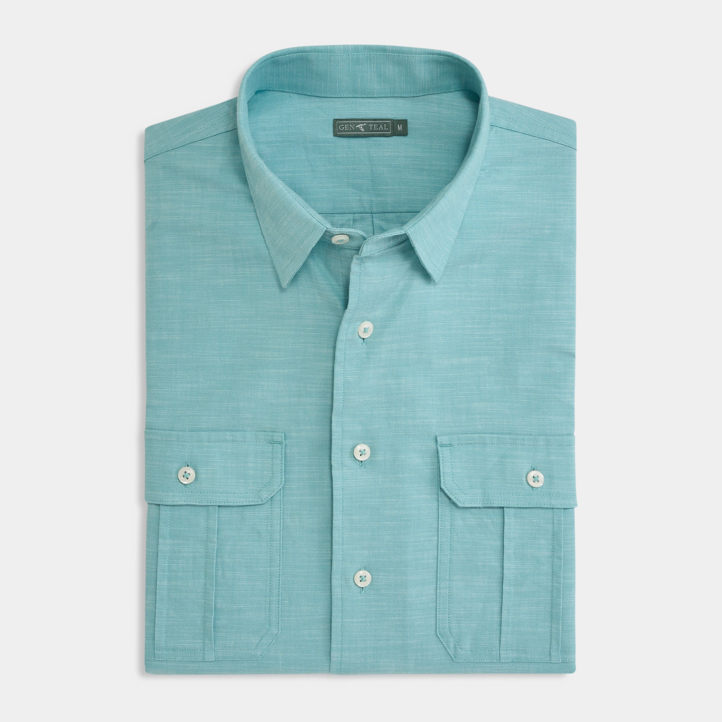 Parker Cotton/Tencel Short Sleeve Sport Shirt