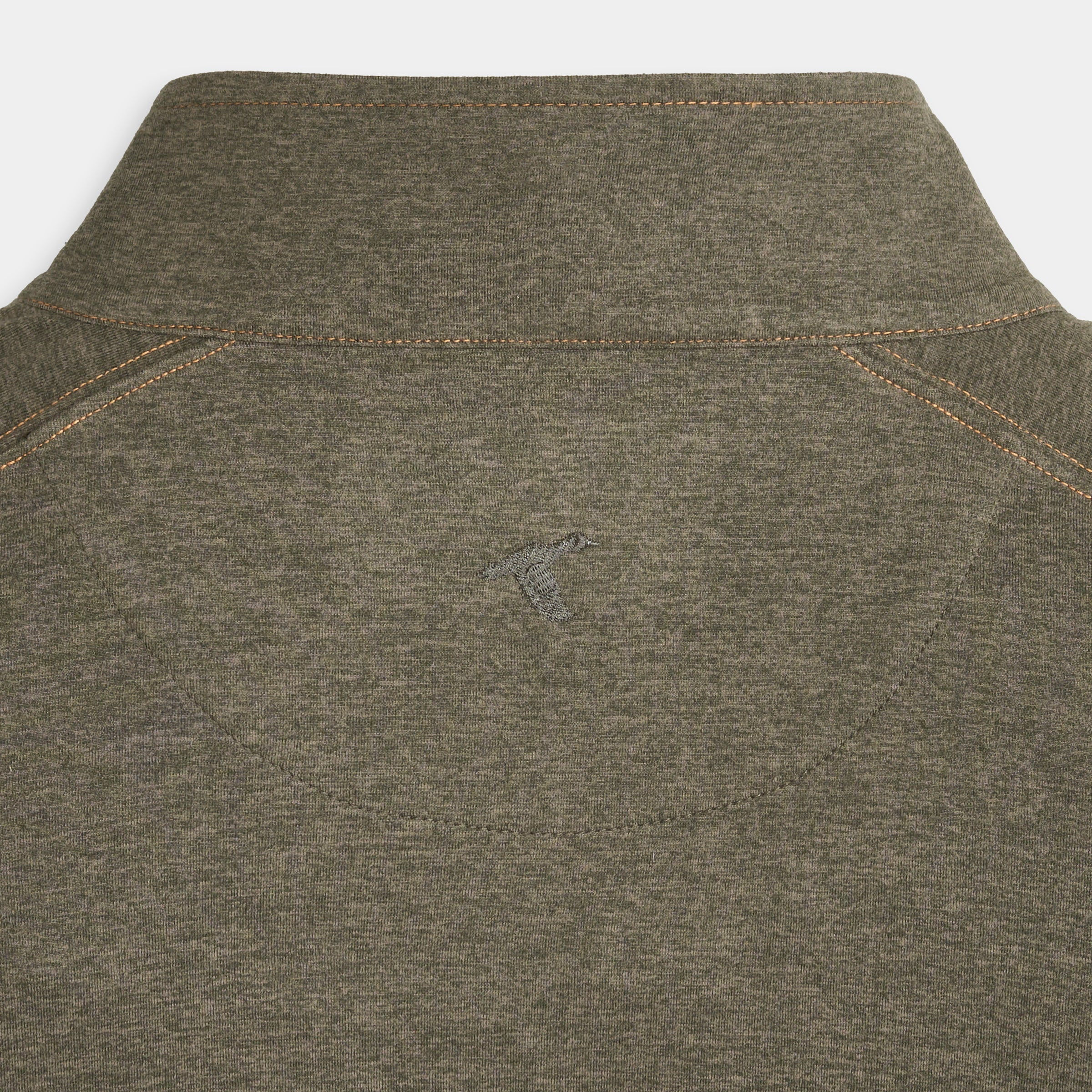 Green Heather Wander Quarter-Zip
