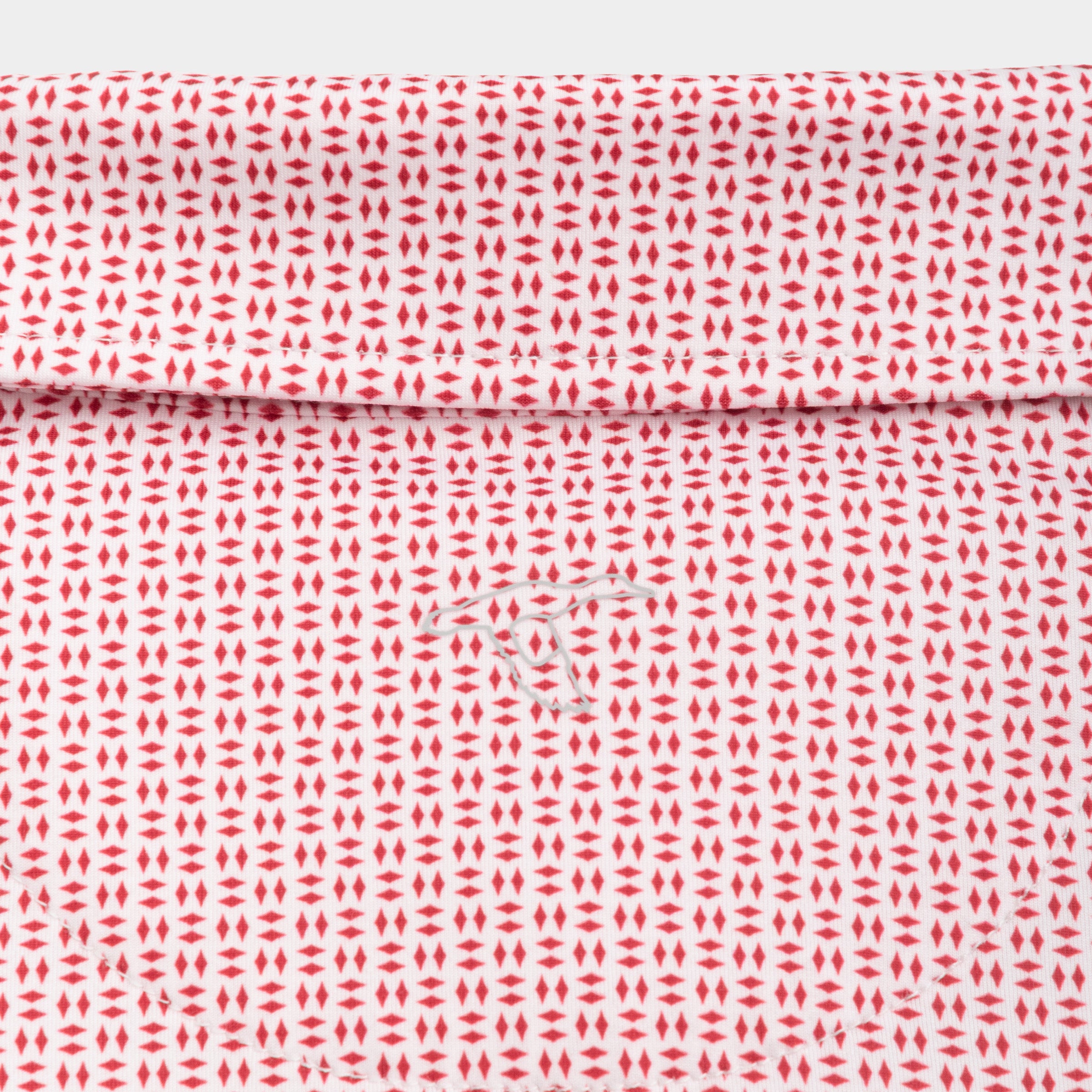 Trellis Printed Performance Polo