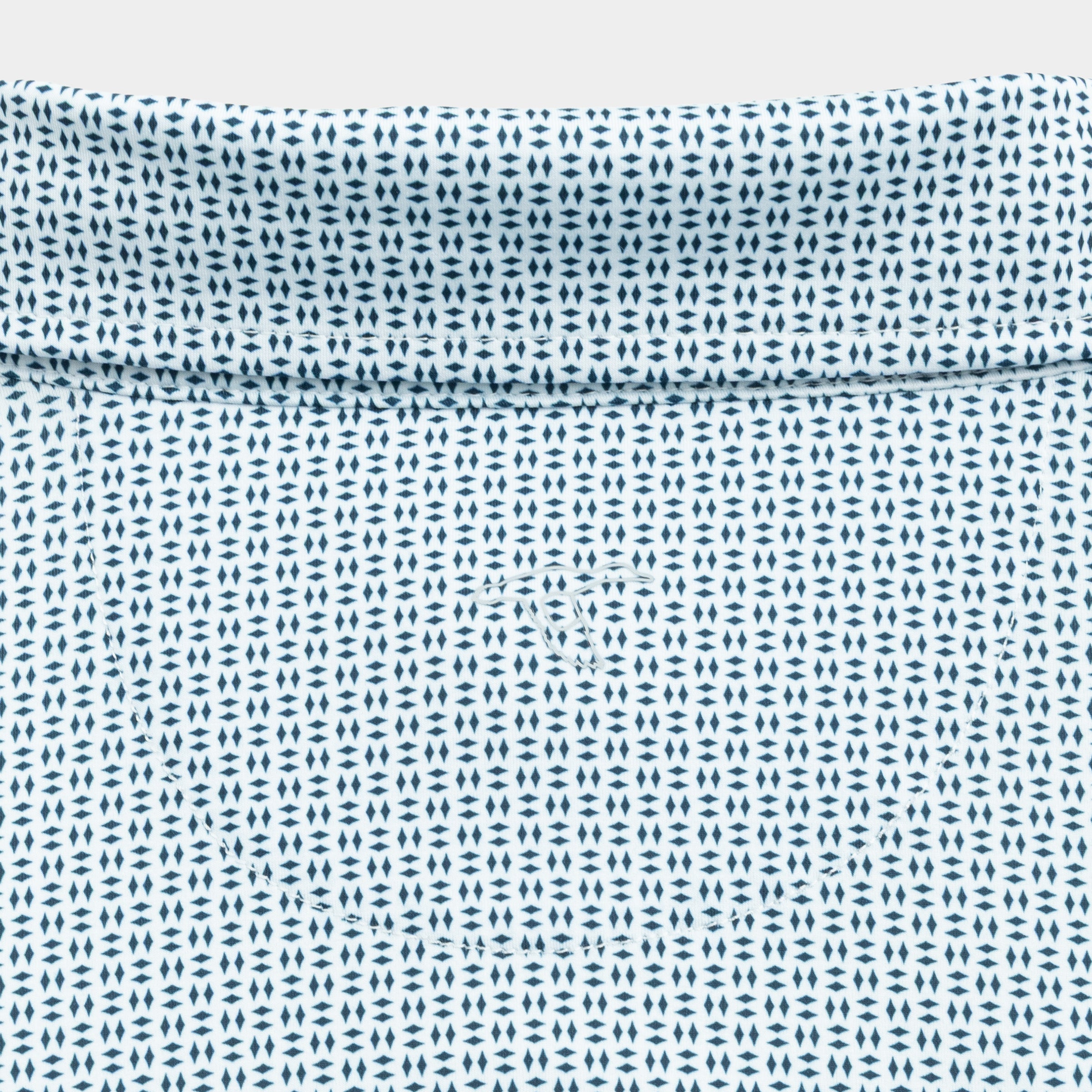 Trellis Printed Performance Polo