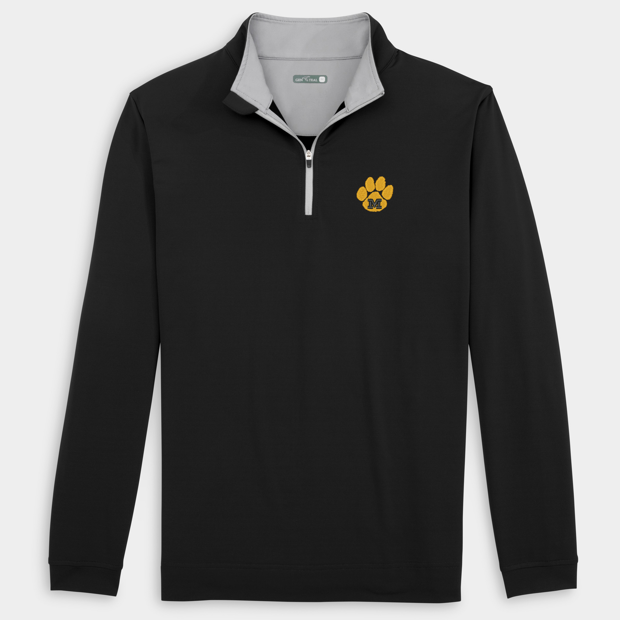 Mens Missouri Paw Venture Performance Quarter-Zip | GenTeal Mens