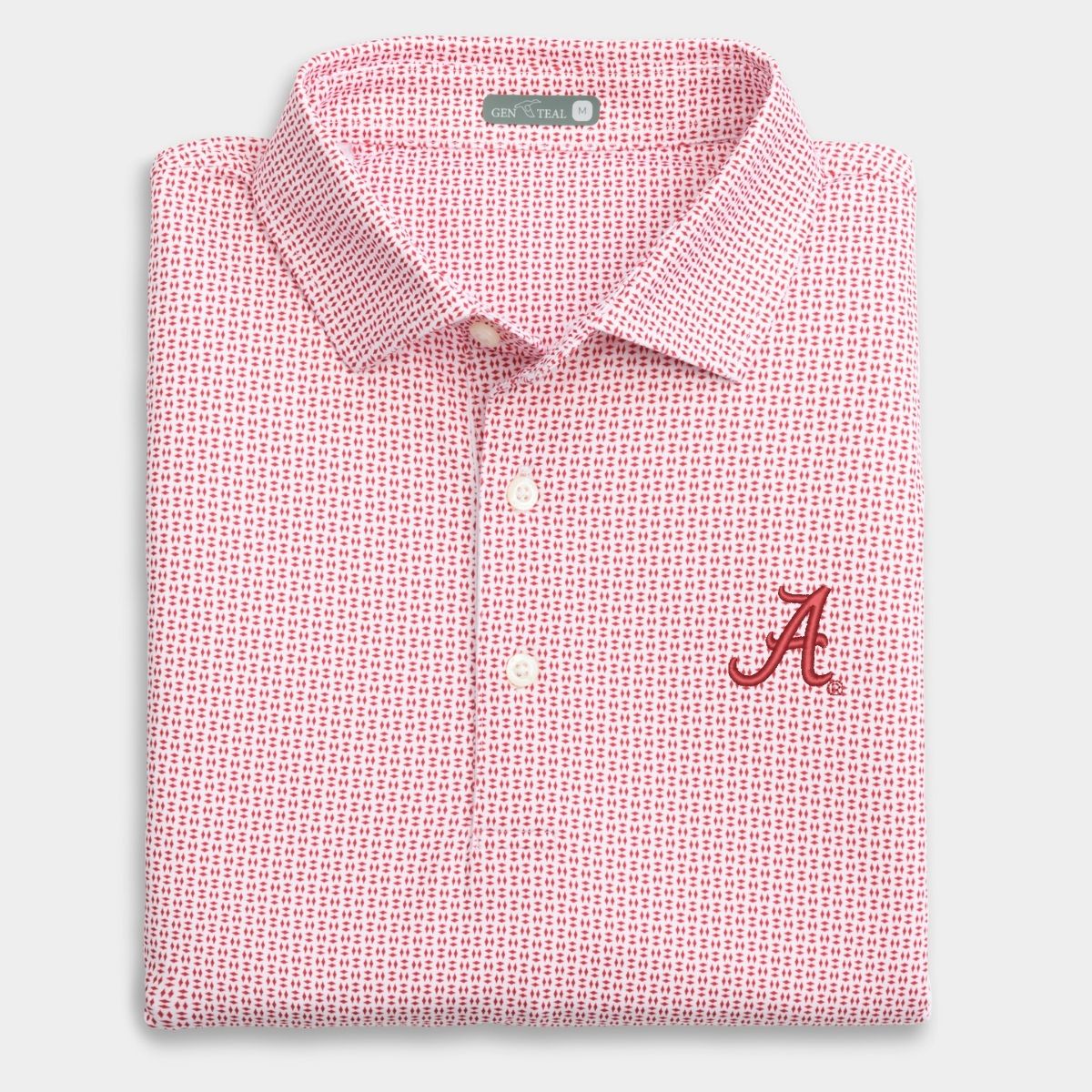 Alabama Trellis Printed Performance Polo