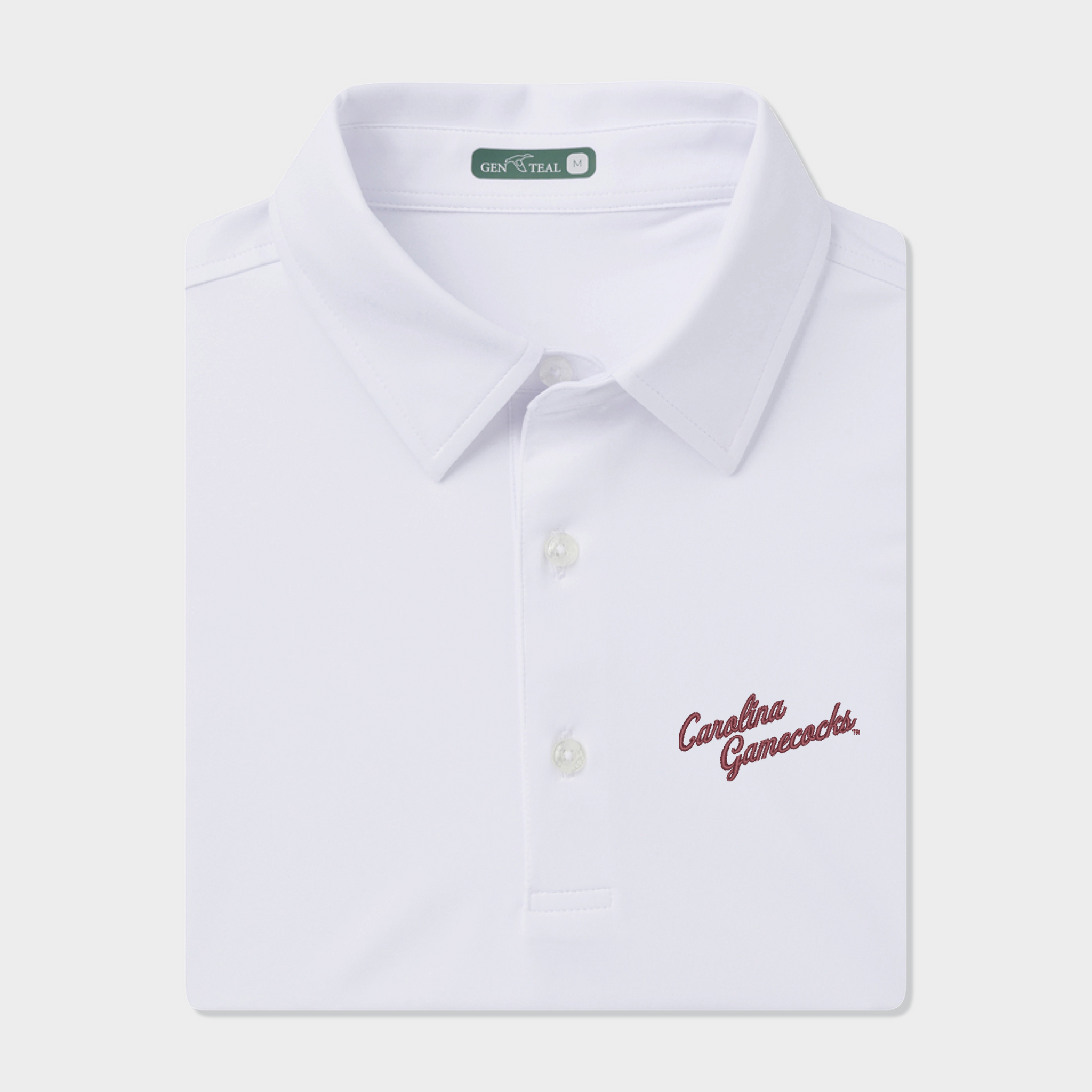 South Carolina Vault Gamecocks Script Solid Performance Polo South Carolina Vault Gamecocks Script Solid Performance Polo