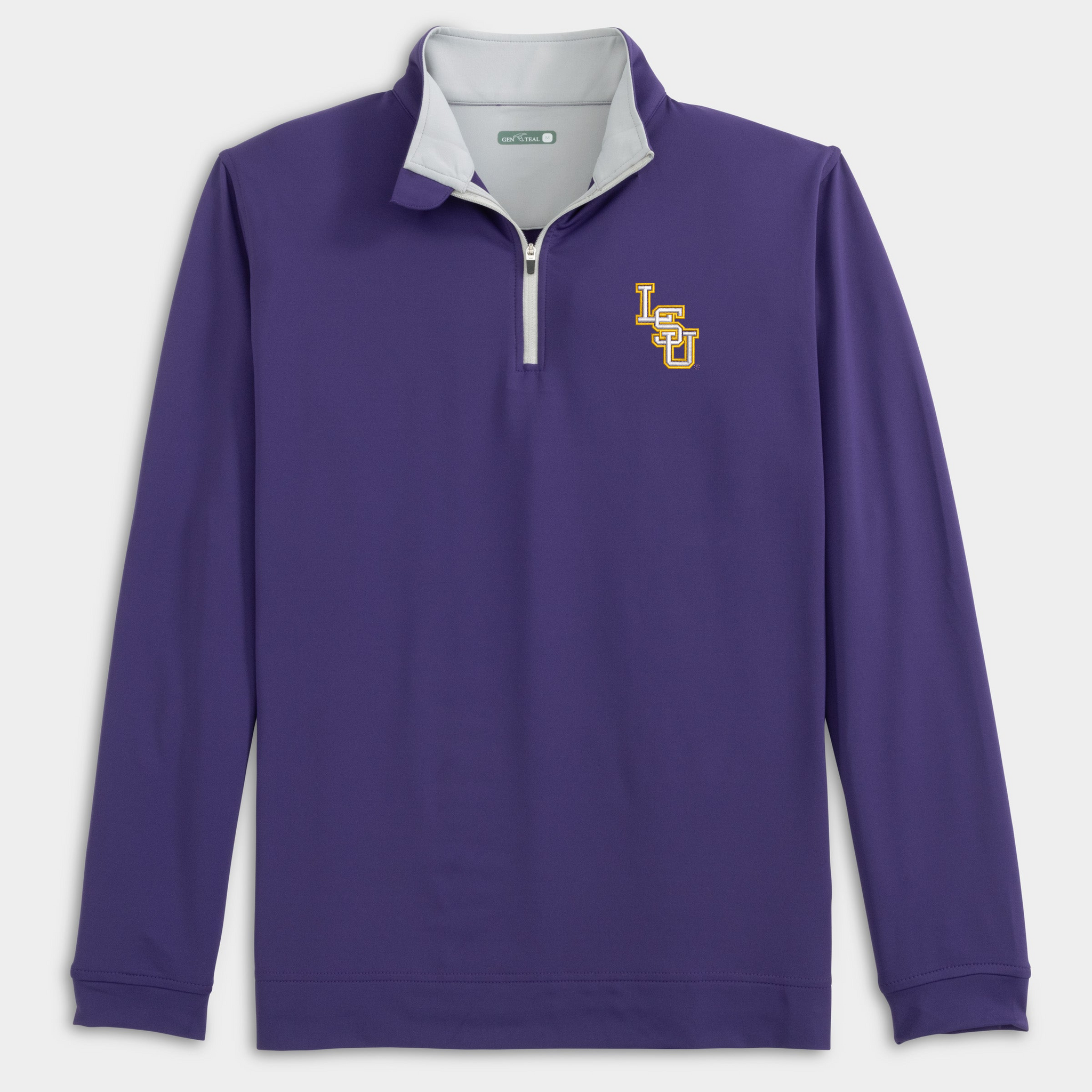 Mens LSU Venture Performance Quarter-Zip | GenTeal Mens Apparel Mens LSU Venture Performance Quarter-Zip | GenTeal Mens Apparel