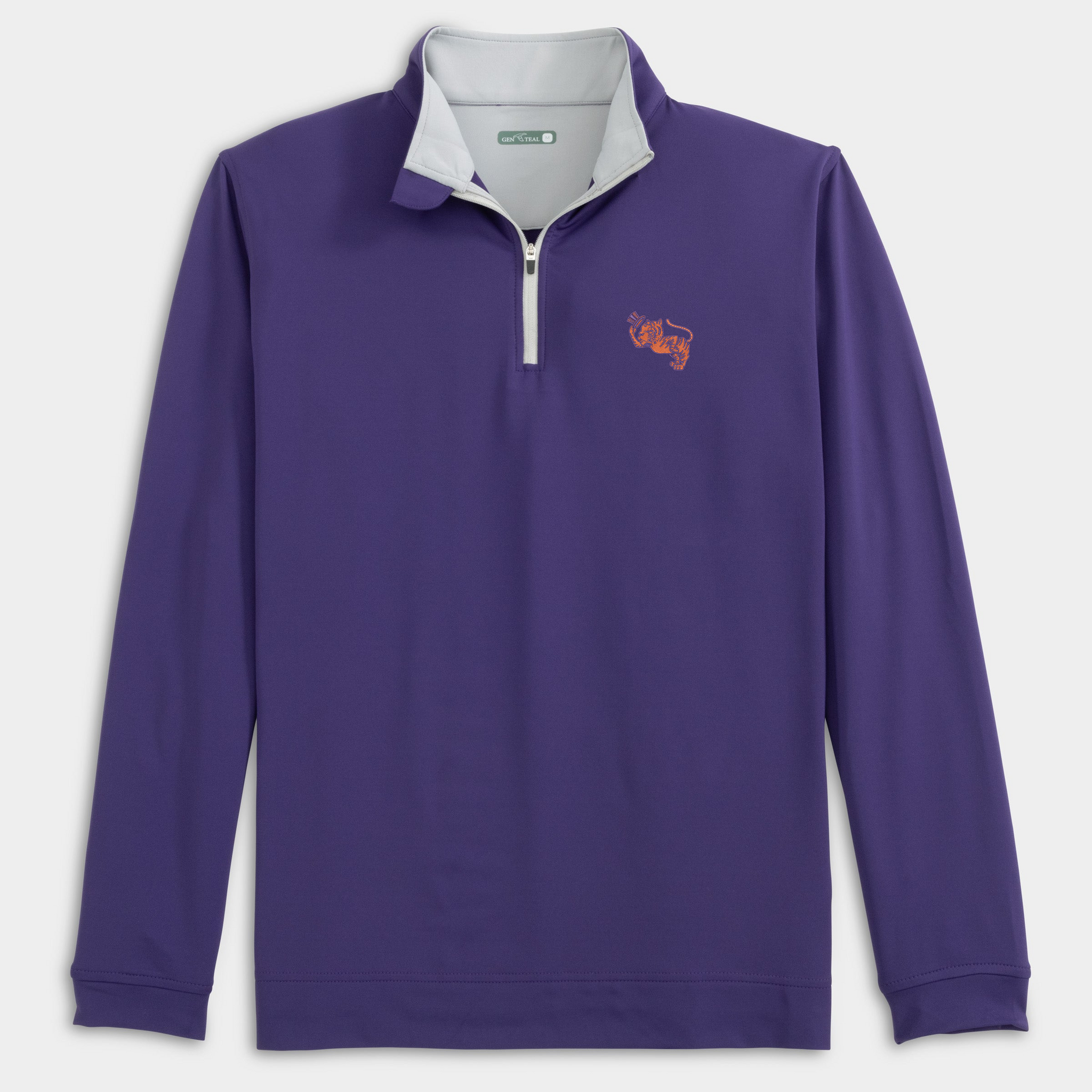 Mens Clemson Venture Performance Quarter-Zip | GenTeal Mens Apparel