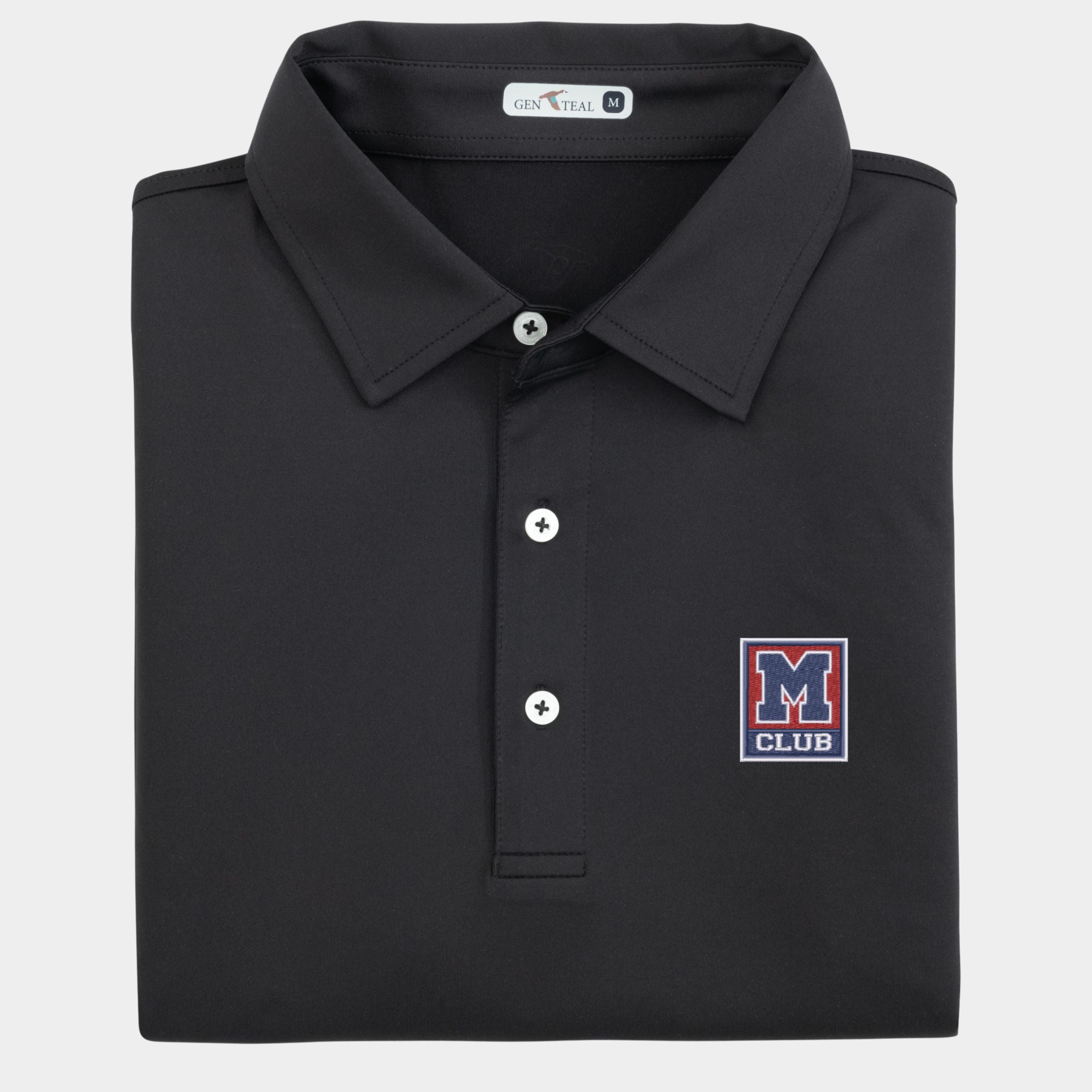 M Club Solid Performance Polo