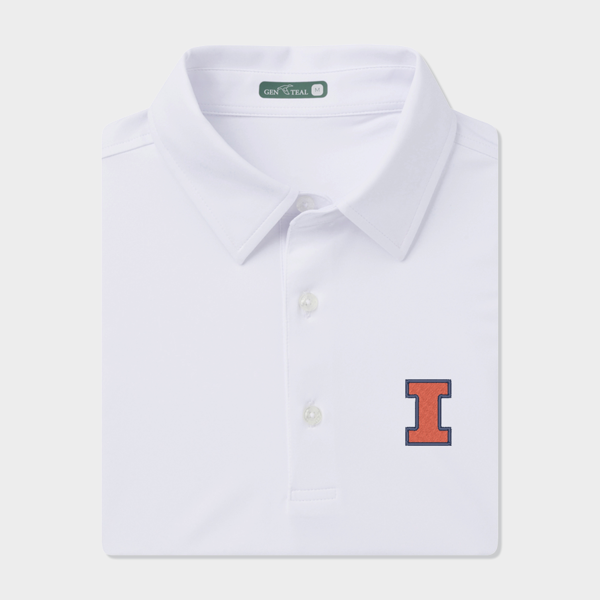 Illinois Solid Performance Polo