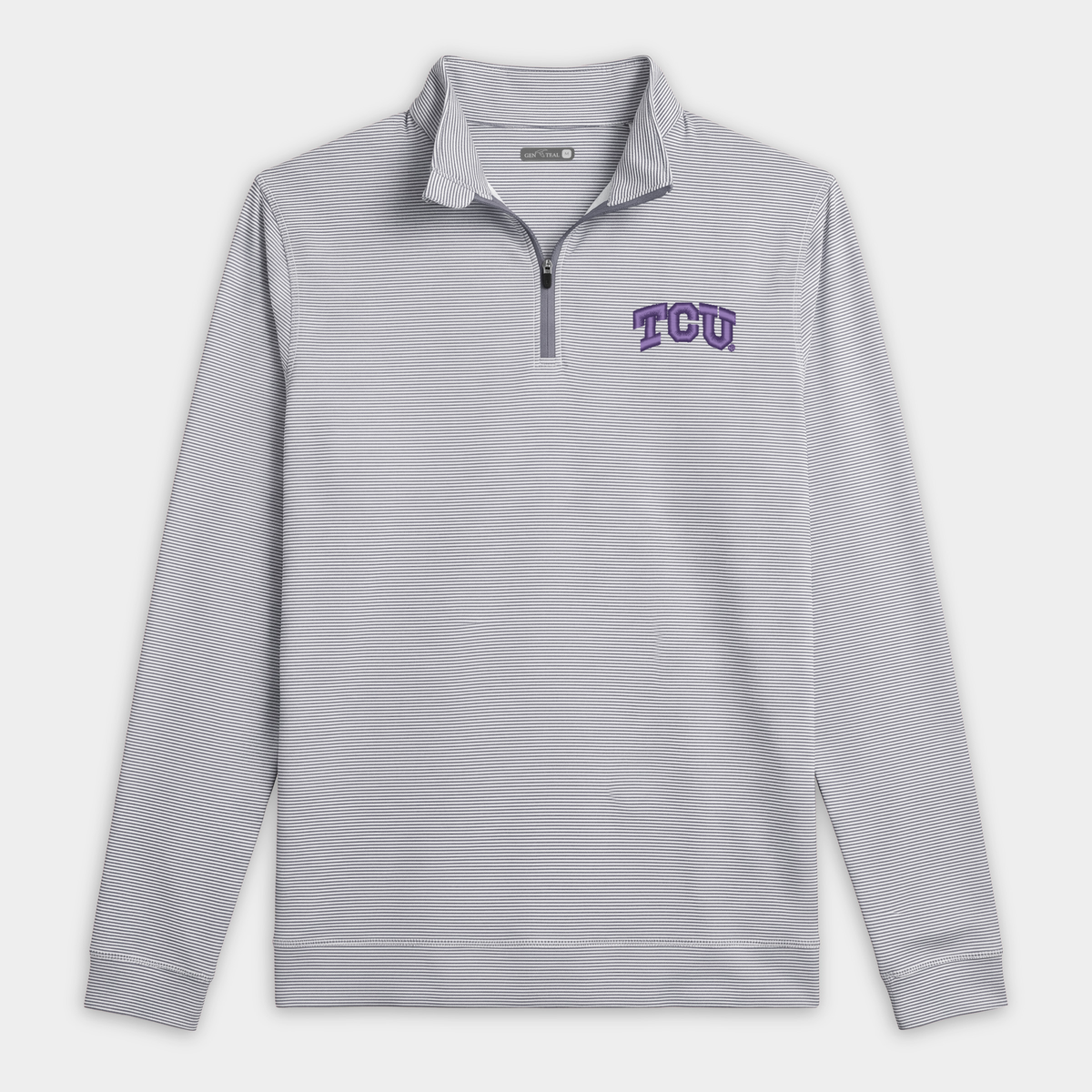 TCU Pinstripe Venture Performance Quarter-Zip