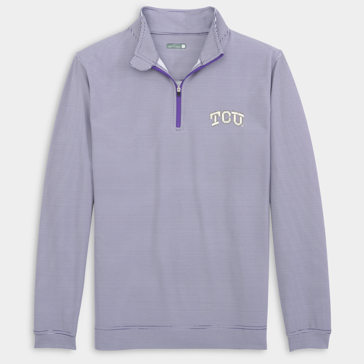 TCU Pinstripe Venture Performance Quarter-Zip