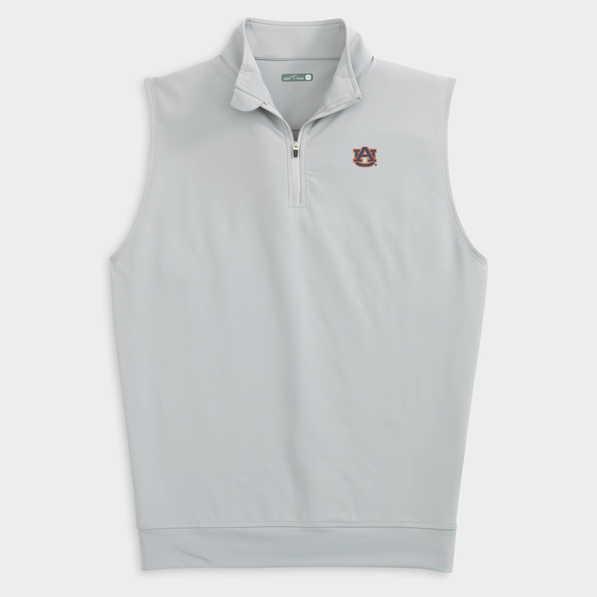 Auburn Venture Performance Quarter-Zip Vest-GenTeal Apparel