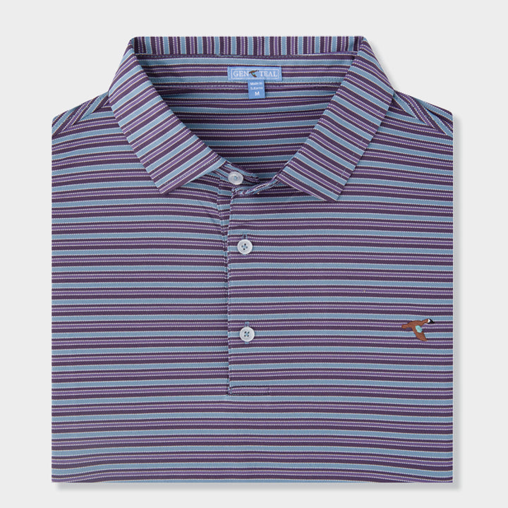 mens striped polo shirt