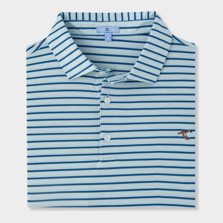 mens striped polo shirt